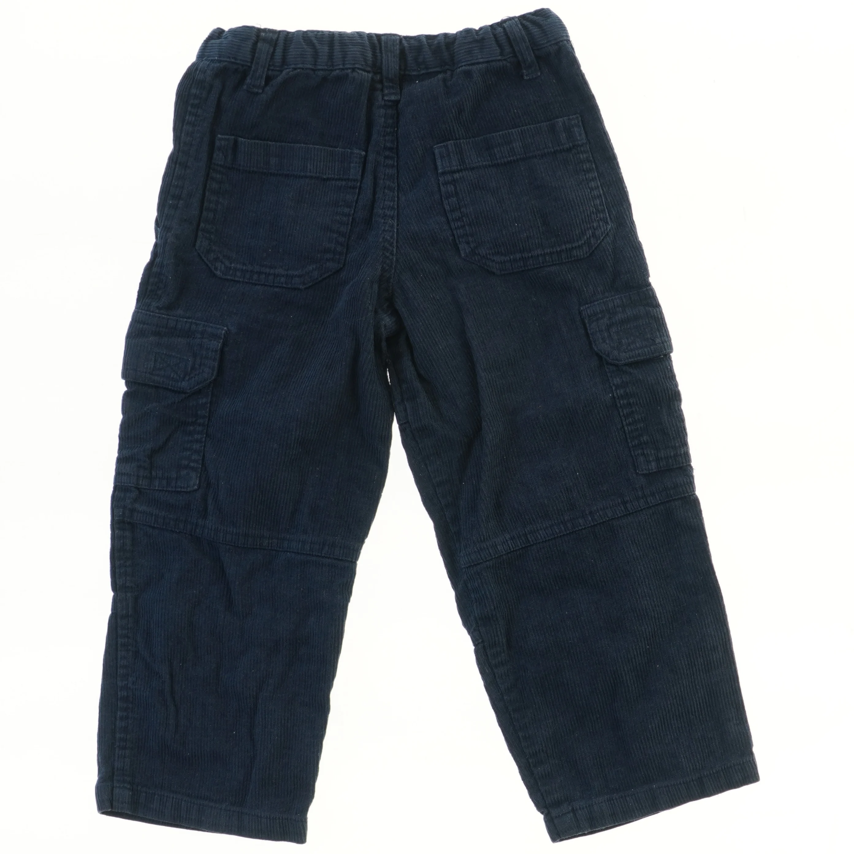 Mørkeblå fløjsbukser til børn (str. 98)