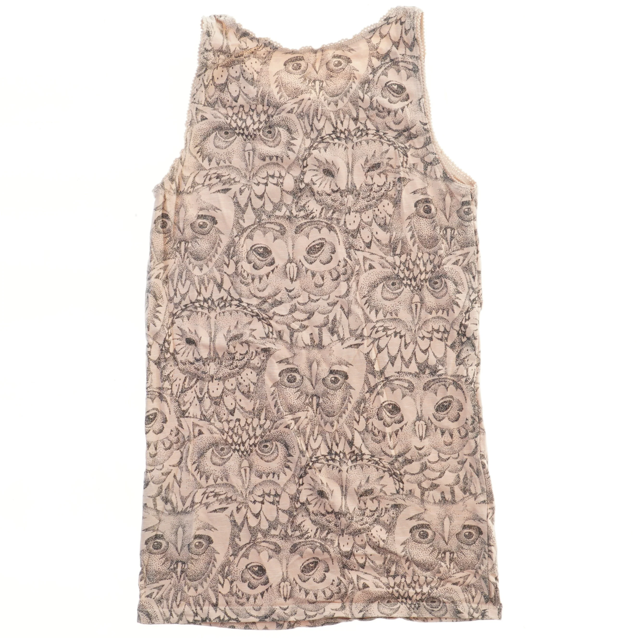 Soft Gallery blød undertrøje med ugler  (str. 140)