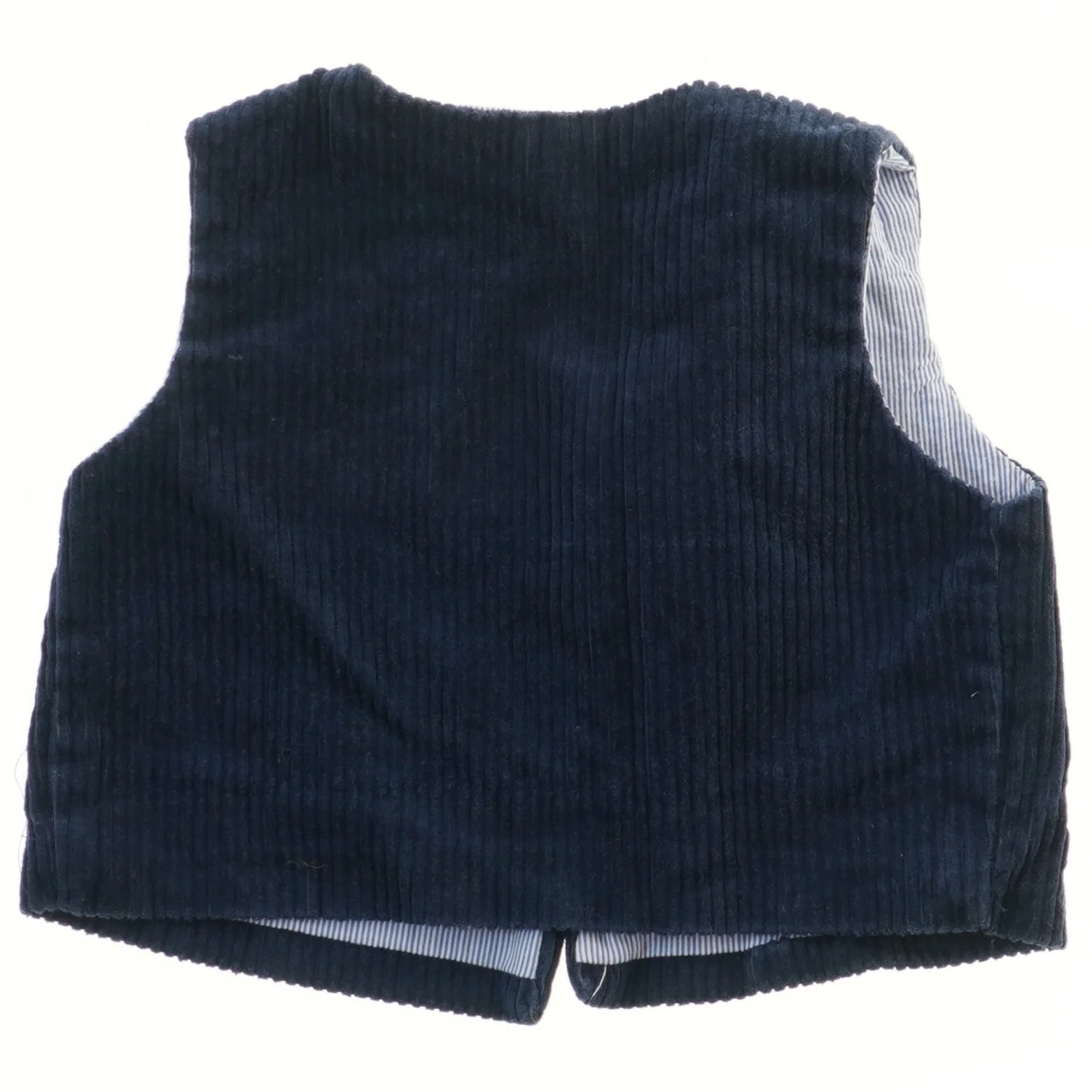 Børnevest i fløjl (str.  31x27 cm)