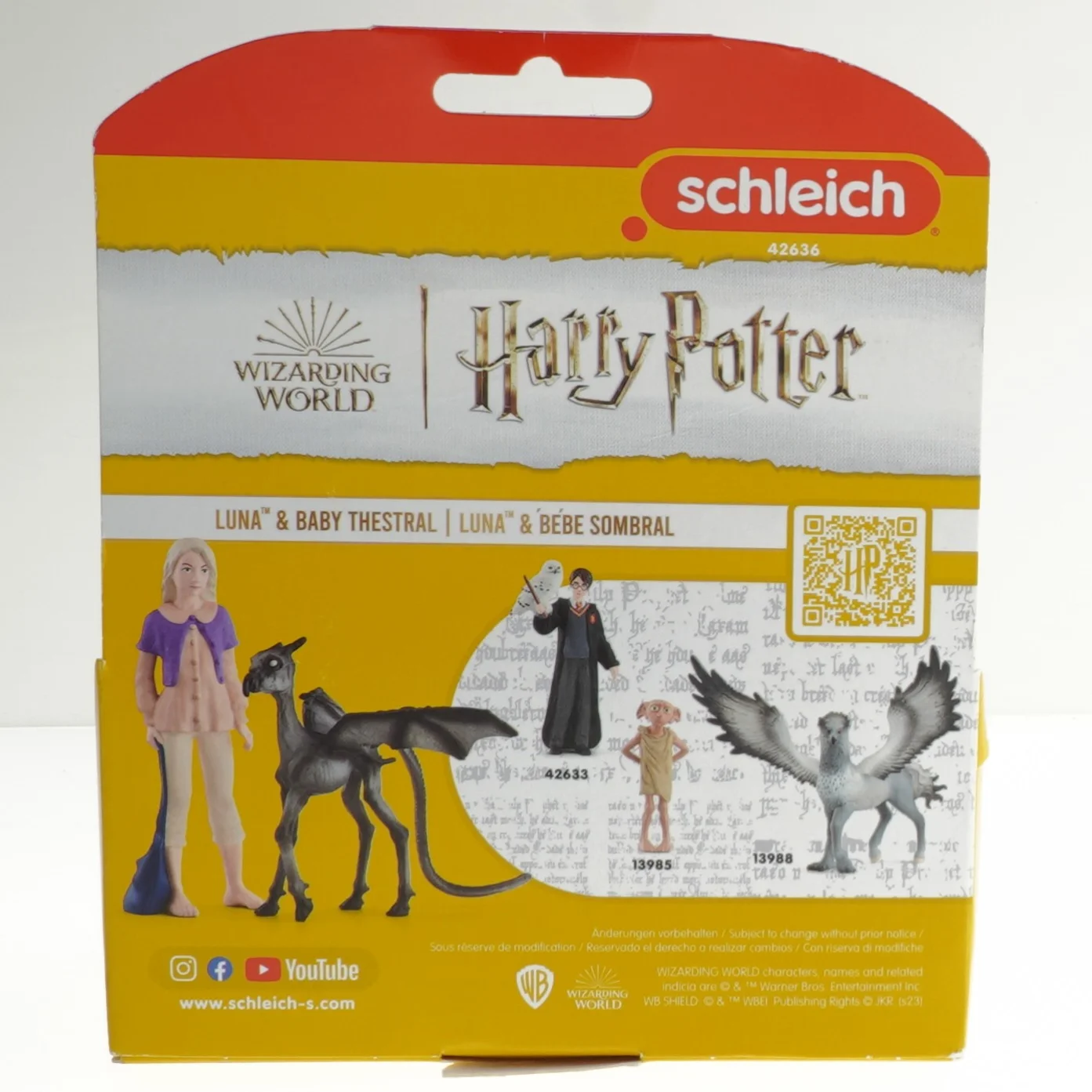 Helt ny Schleich figur Harry Potter Luna og Baby Thestral (str. 10 cm)