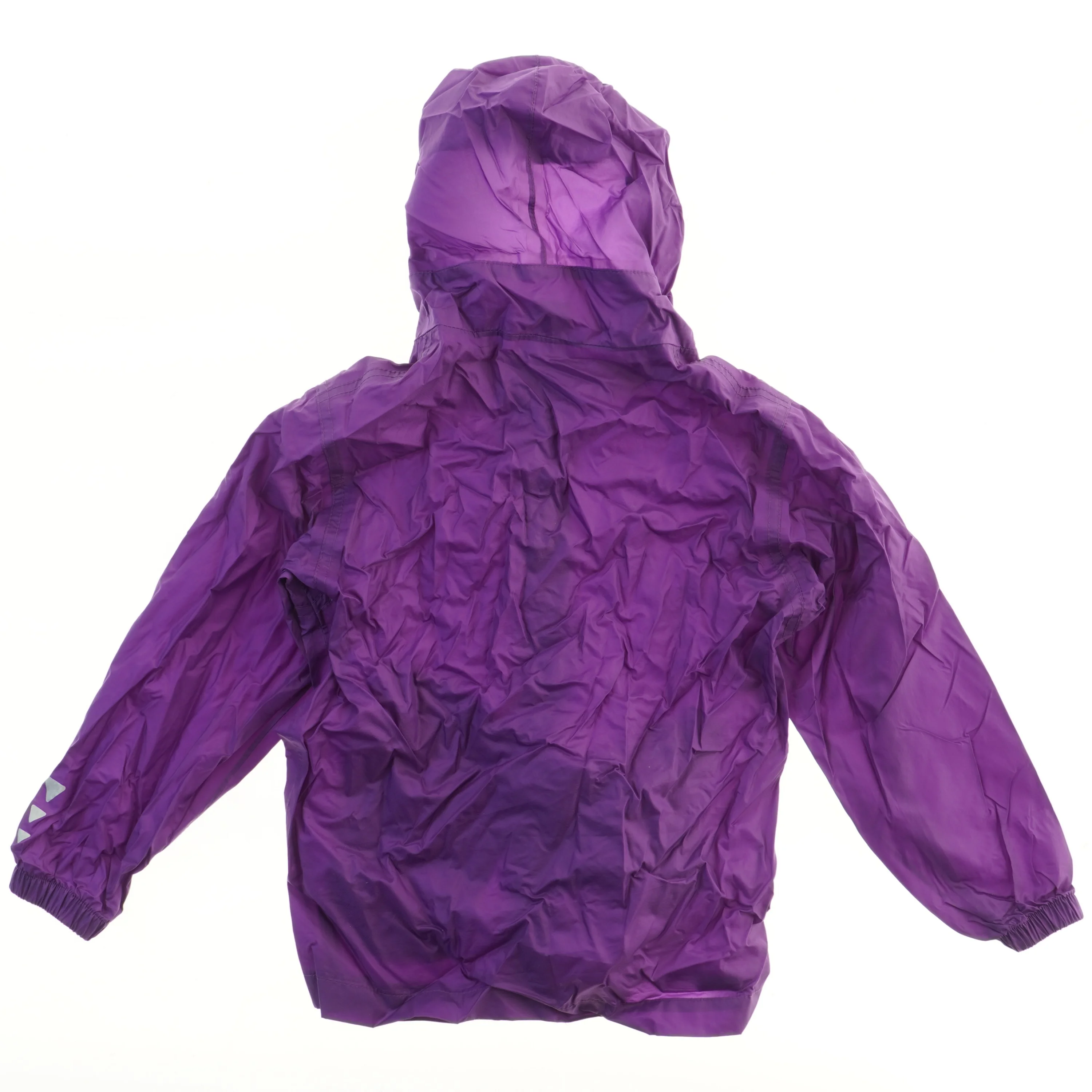 Regnjakke med hætte fra Quechua (str. 110)