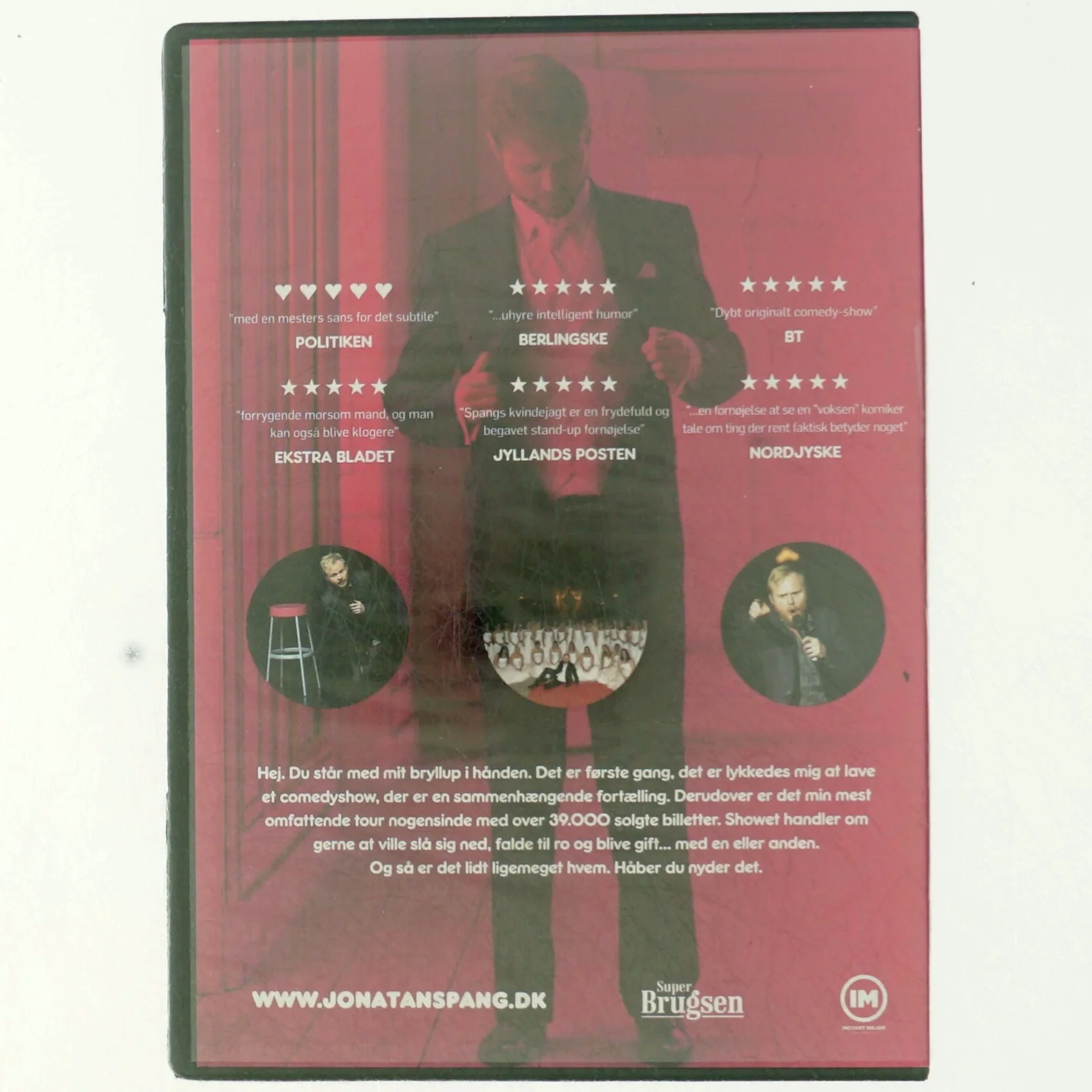 Bryllup Live Comedy Show af Jonatan Spang (DVD)