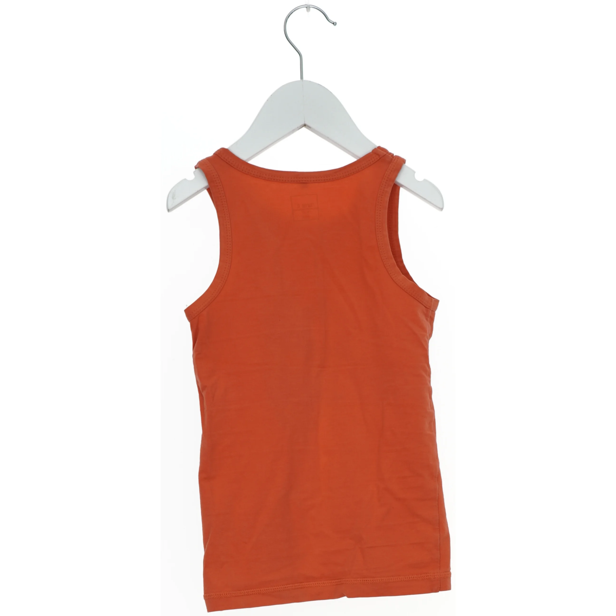 Orange ærmeløs bluse fra Name It (str. 104)