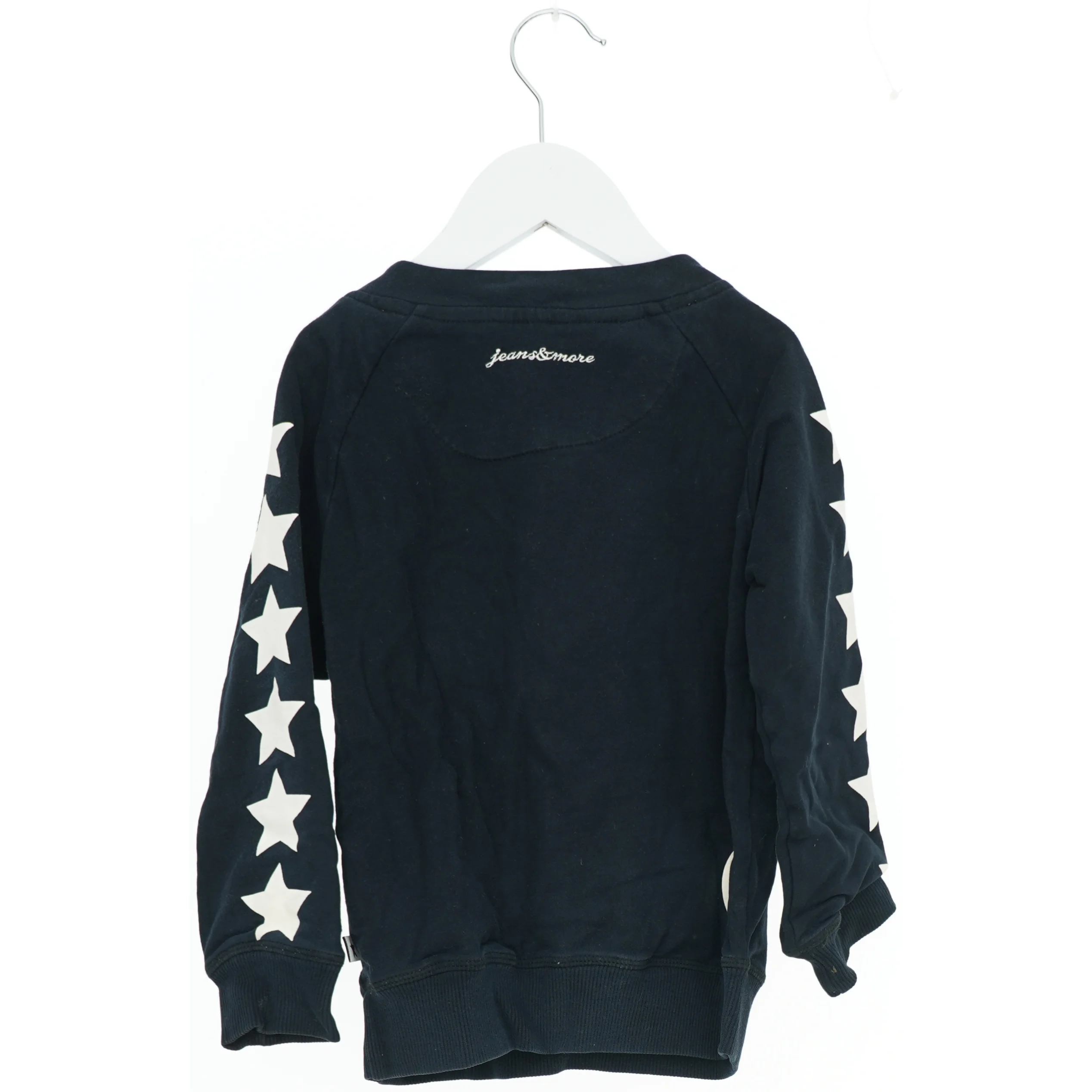 Sweatshirt med tryk nummer 72 og stjerner fra Kools (str. 104)