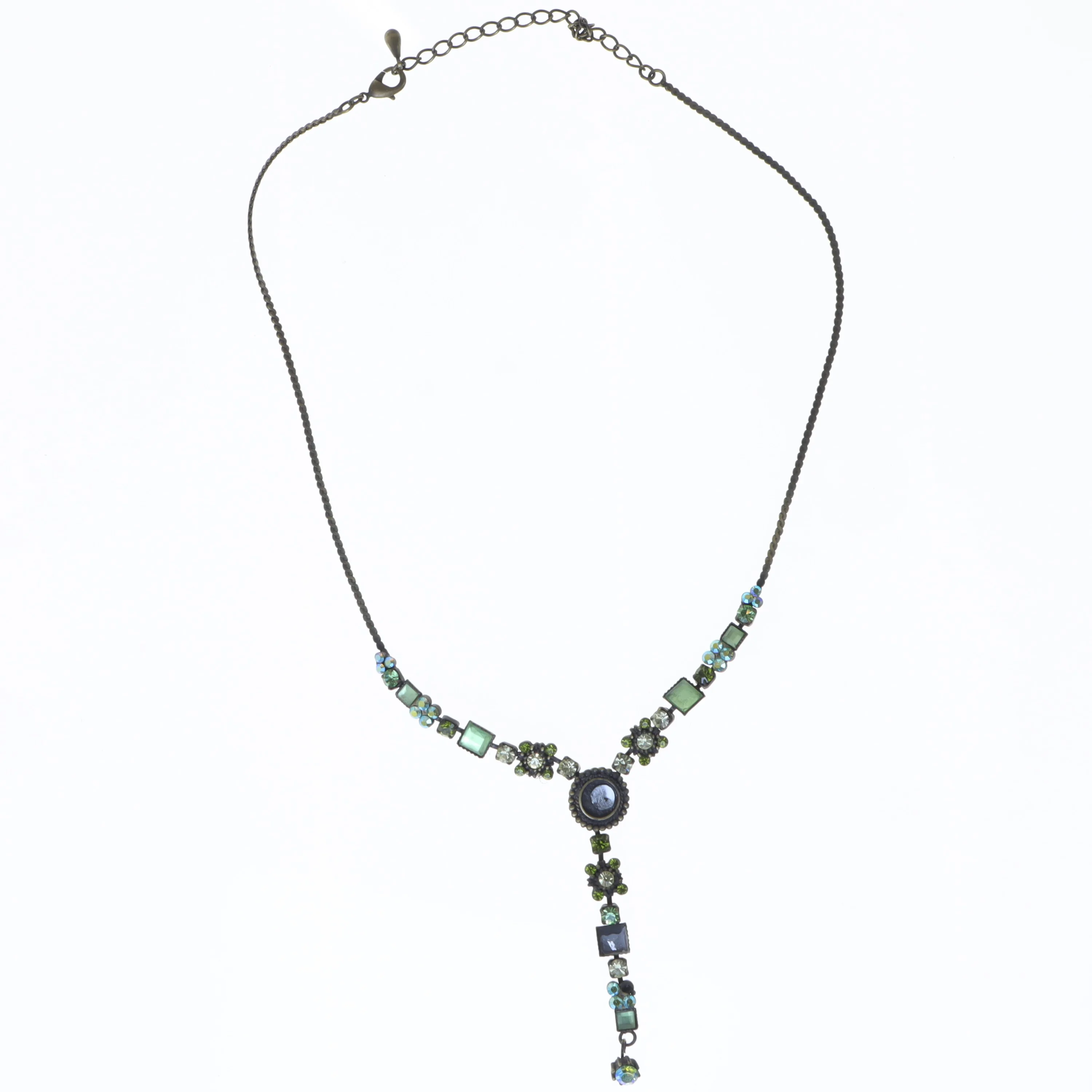 Farverig halskæde (str. 50 cm)