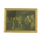 Gammelt billede i guldramme (35x18cm)