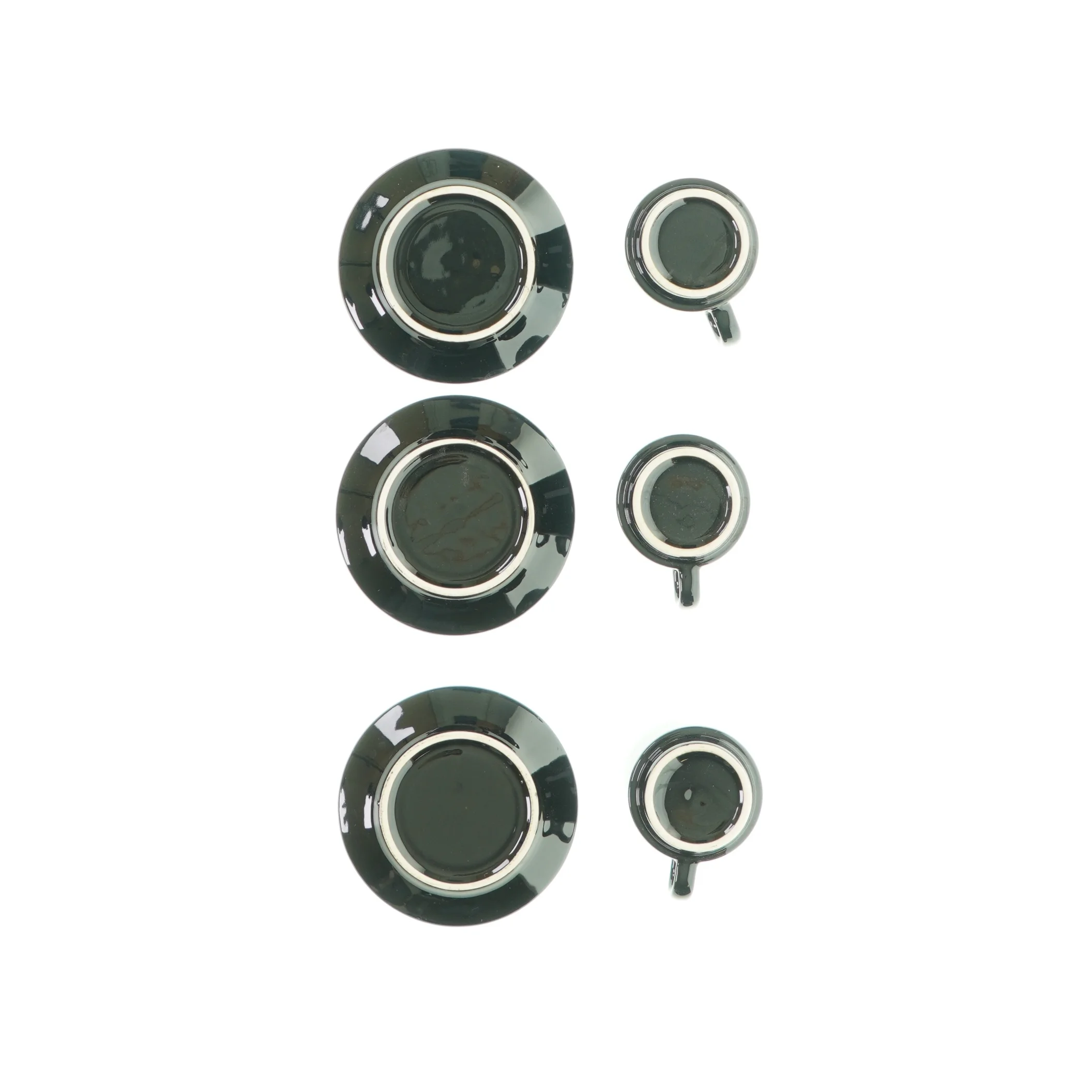 Espressokop og underkop fra Cubita (3 stk)