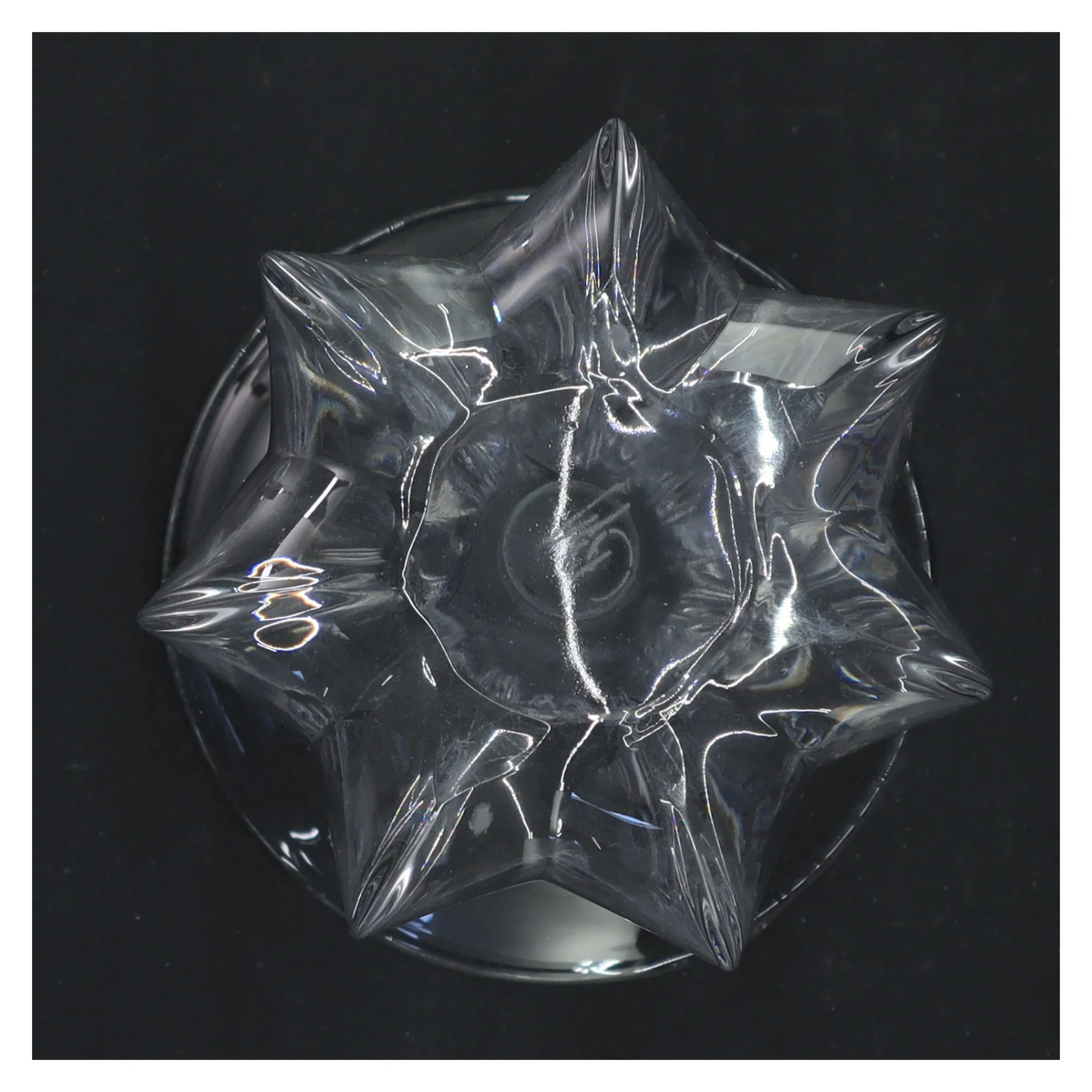 Glasvase (str. 14 x 17 cm)