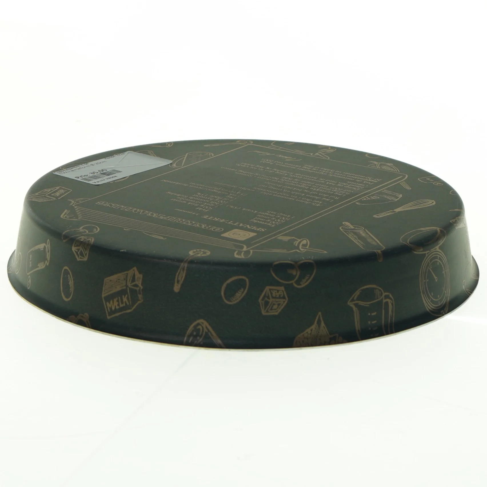 Bageform fra EVA (str. Diameter, 23 cm h 3 cm)