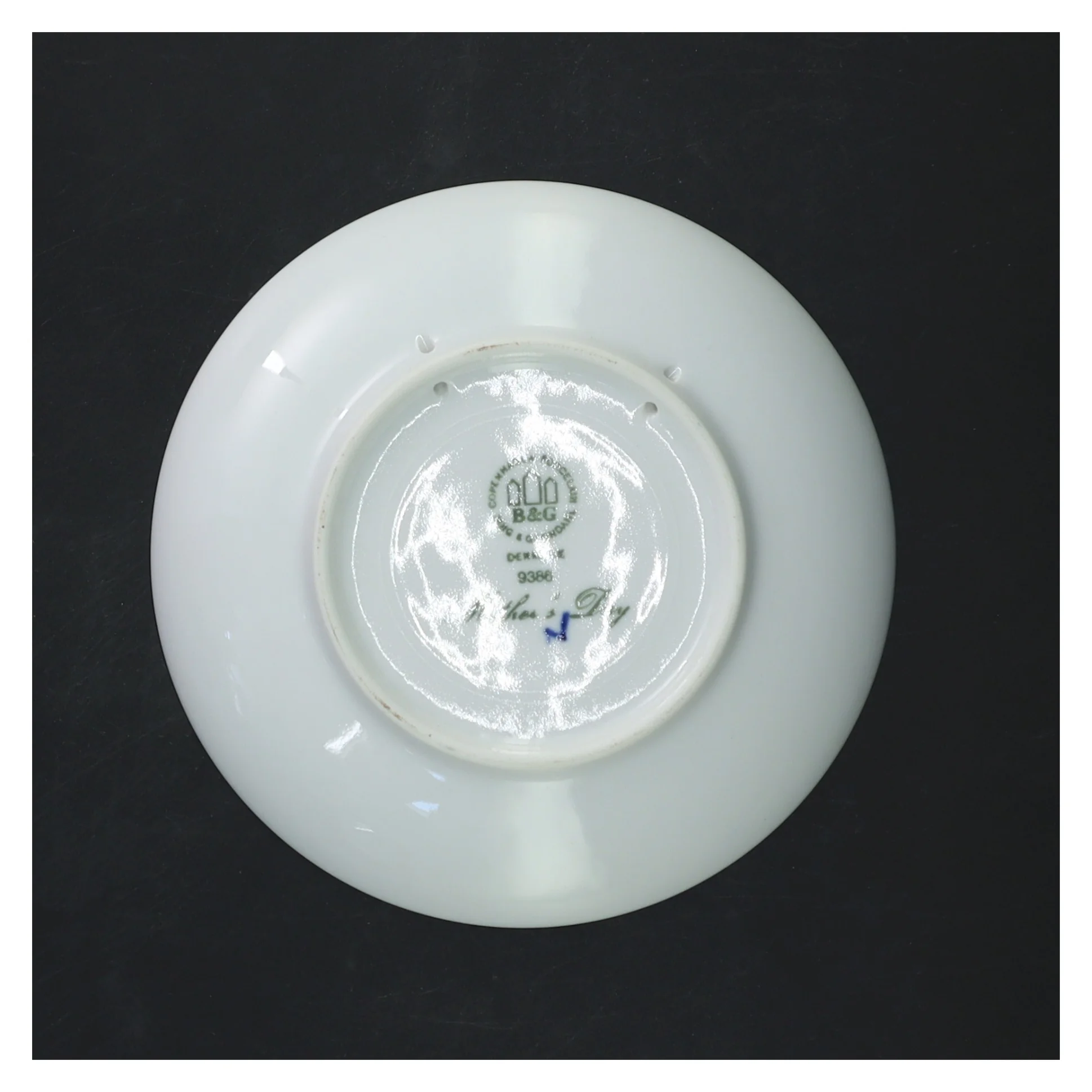 B&G Mors Dag tallerken 1986 fra Royal Copenhagen, Bing & Grøndahl (str. Ø 15 cm)