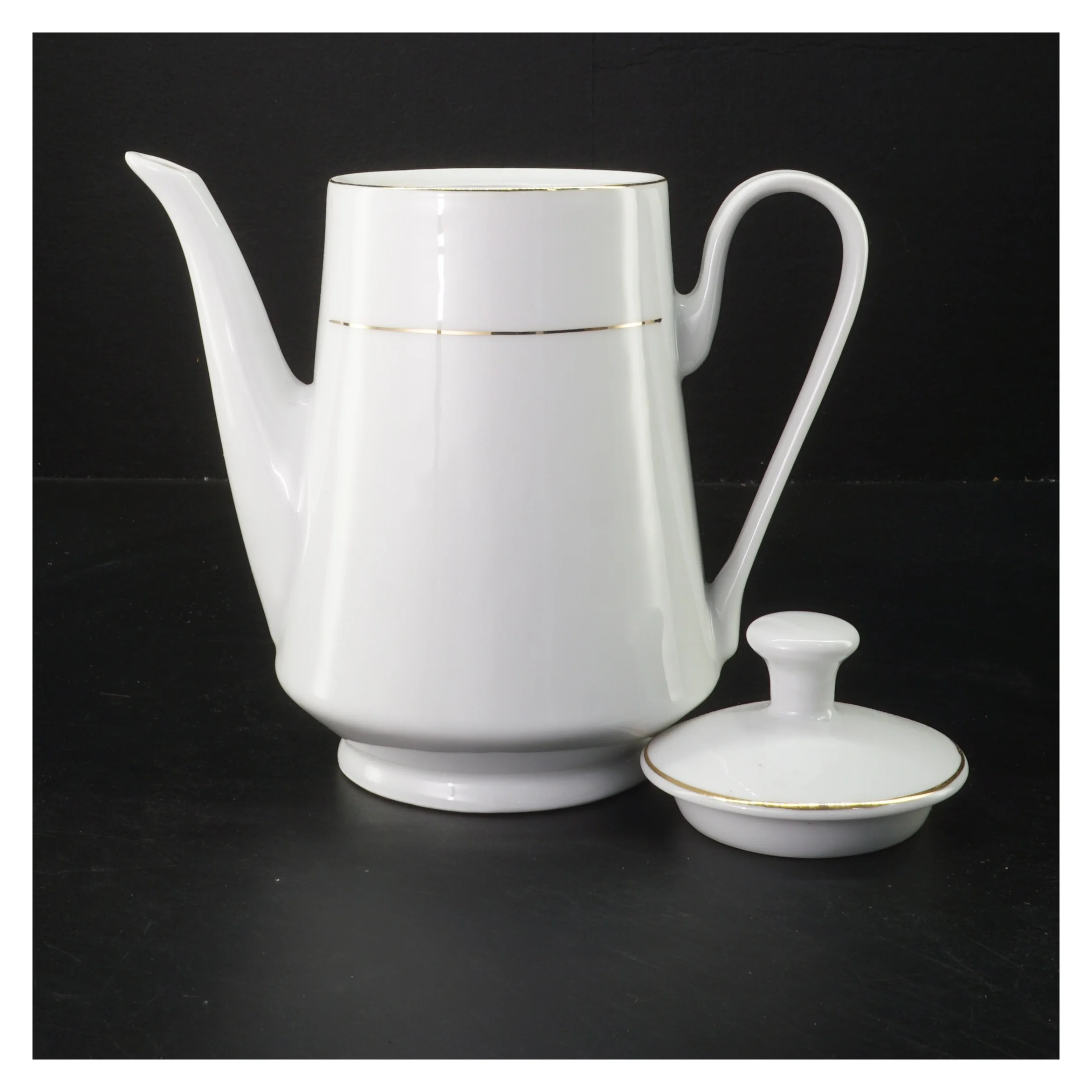 Kakao/kaffekande med låg (str. 20 cm)