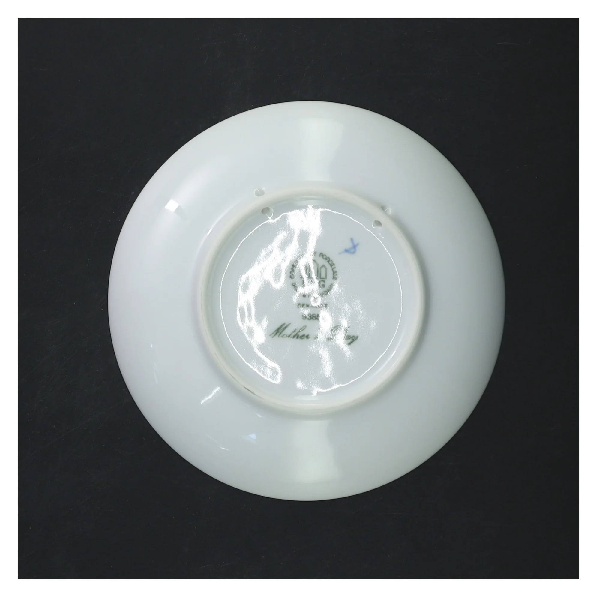 Mors Dag platte 1985 fra Bing & Grøndahl (str. Ø 15 cm)