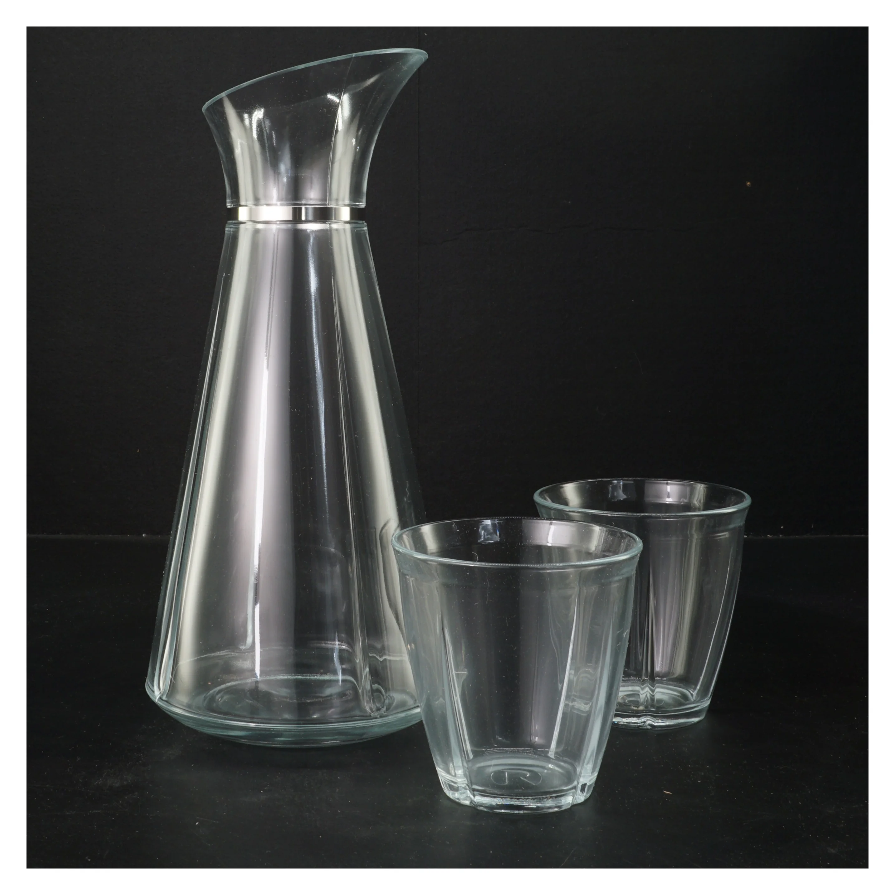 Rosendahl vandkaraffel med glas fra Rosendahl (str. 27 & 9 cm)