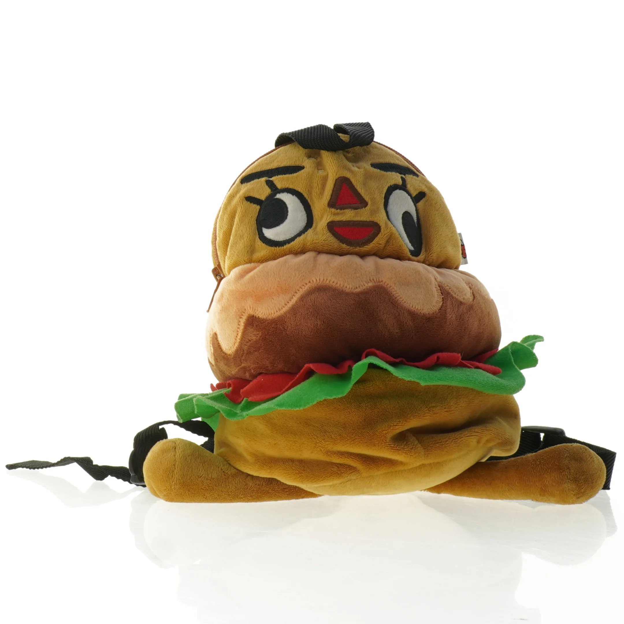 Toca Boca Børne rygsæk formet som hamburger (str. 20 x 24 cm)