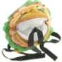Toca Boca Børne rygsæk formet som hamburger (str. 20 x 24 cm)