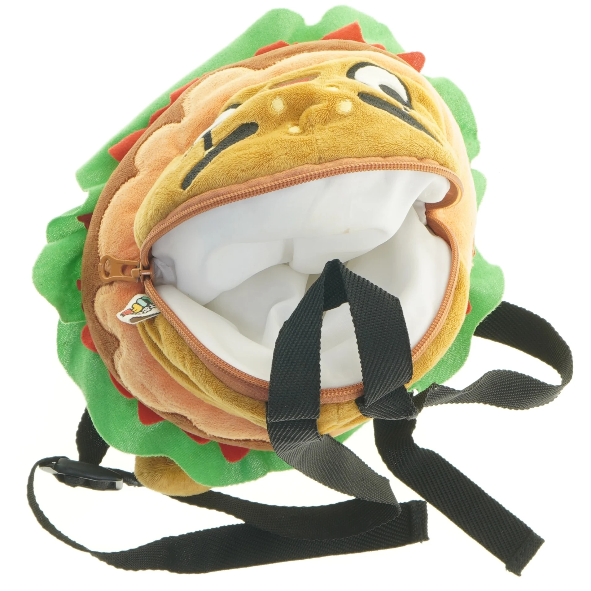Toca Boca Børne rygsæk formet som hamburger (str. 20 x 24 cm)
