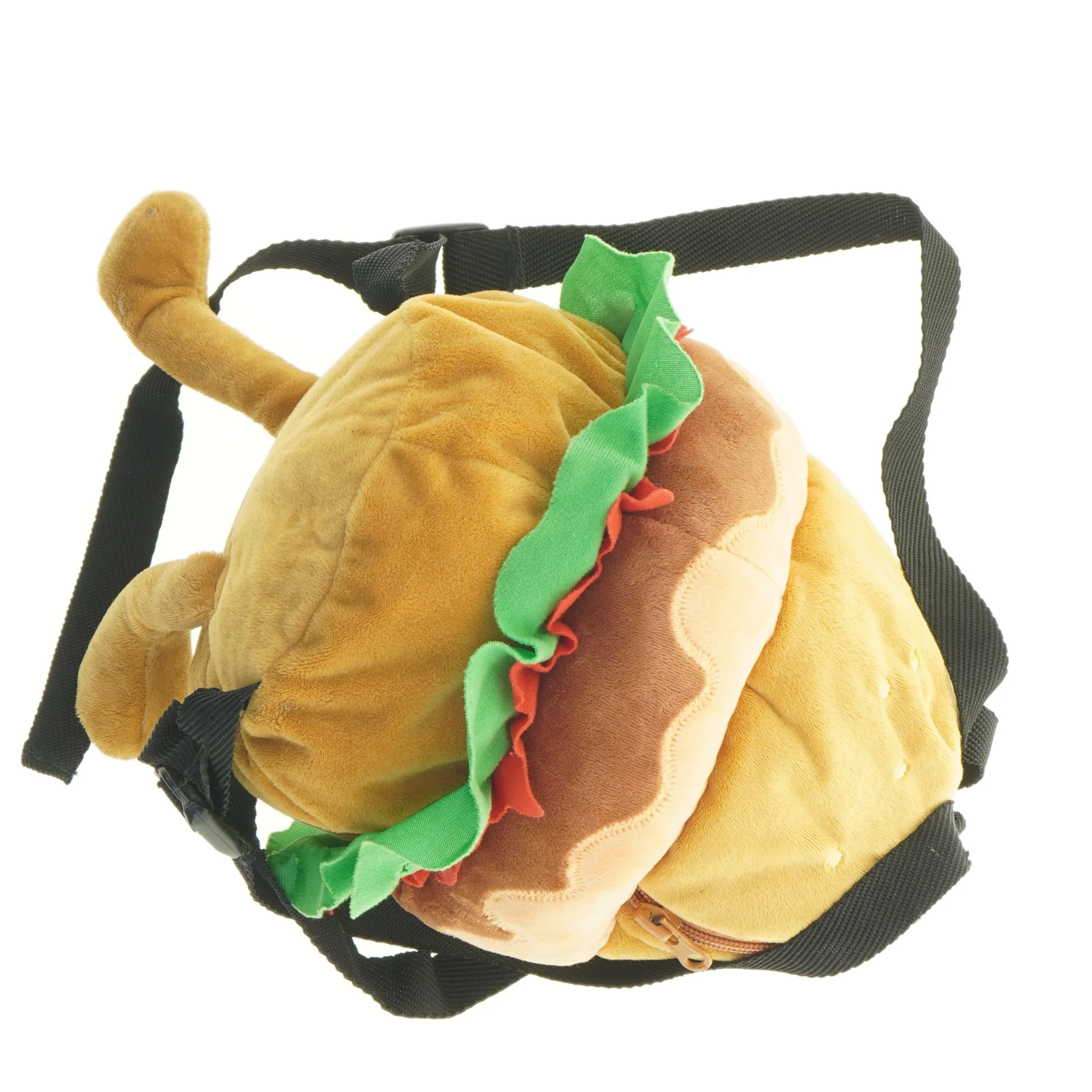 Toca Boca Børne rygsæk formet som hamburger (str. 20 x 24 cm)