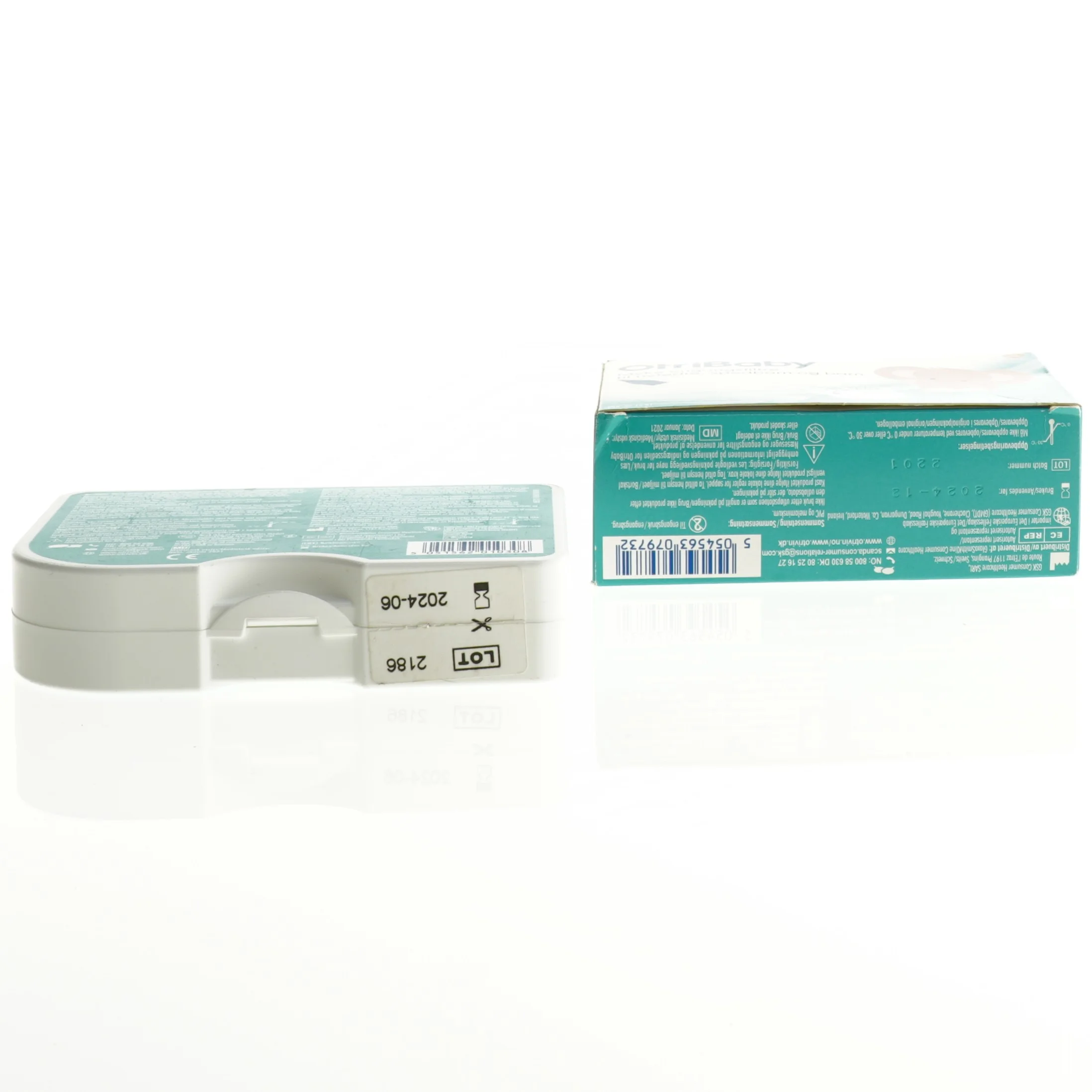 Næse renser til baby fra Otribaby (str. 12 x 9 x 8 cm) samt engangsfiltre