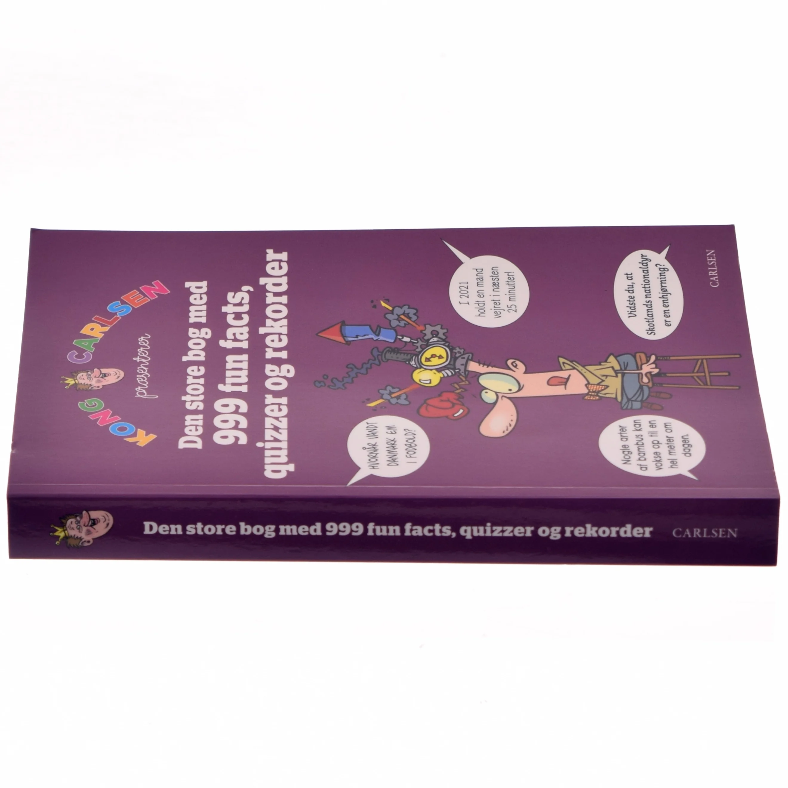 Bog med fakta og quizzes