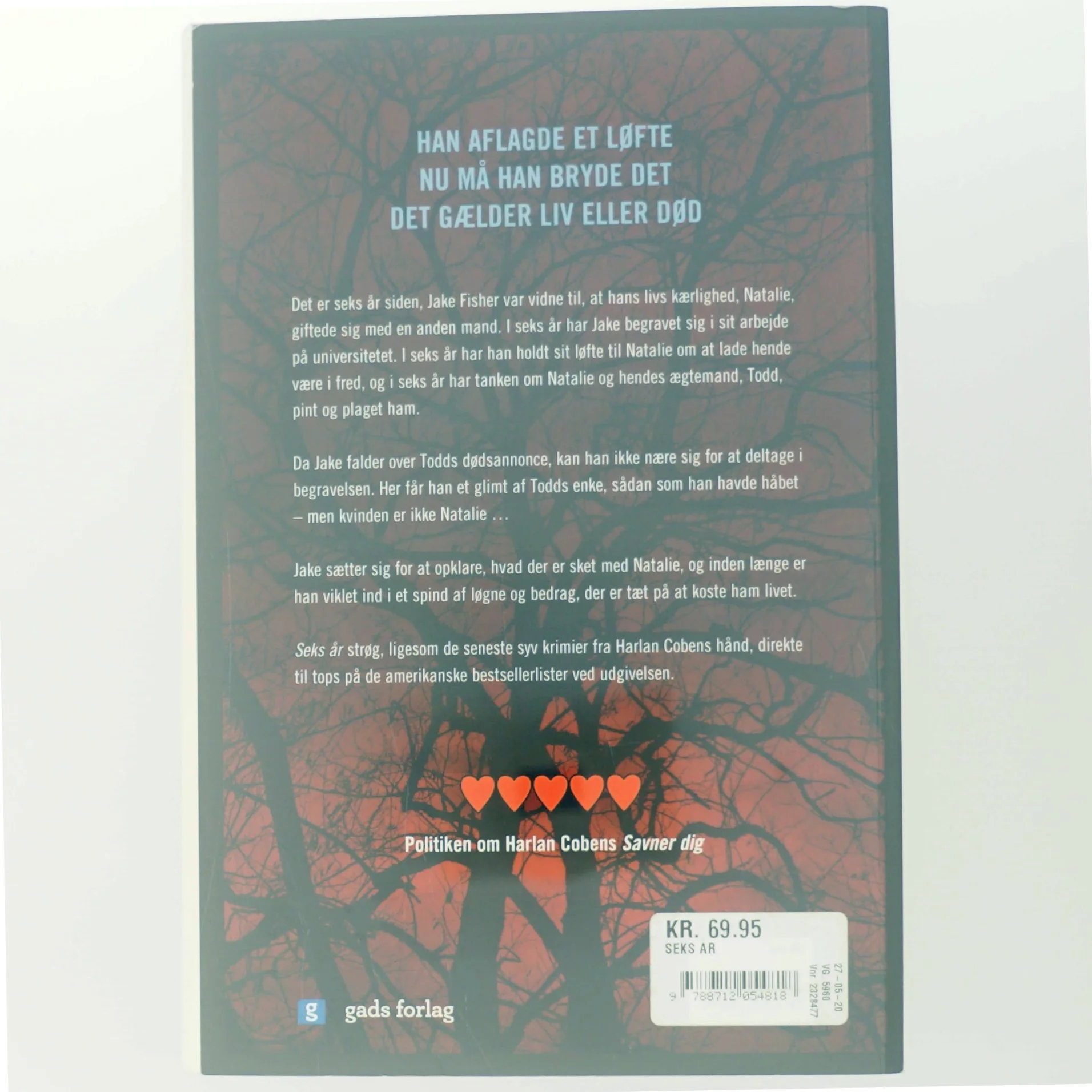 Seks år af Harlan Coben (Bog)