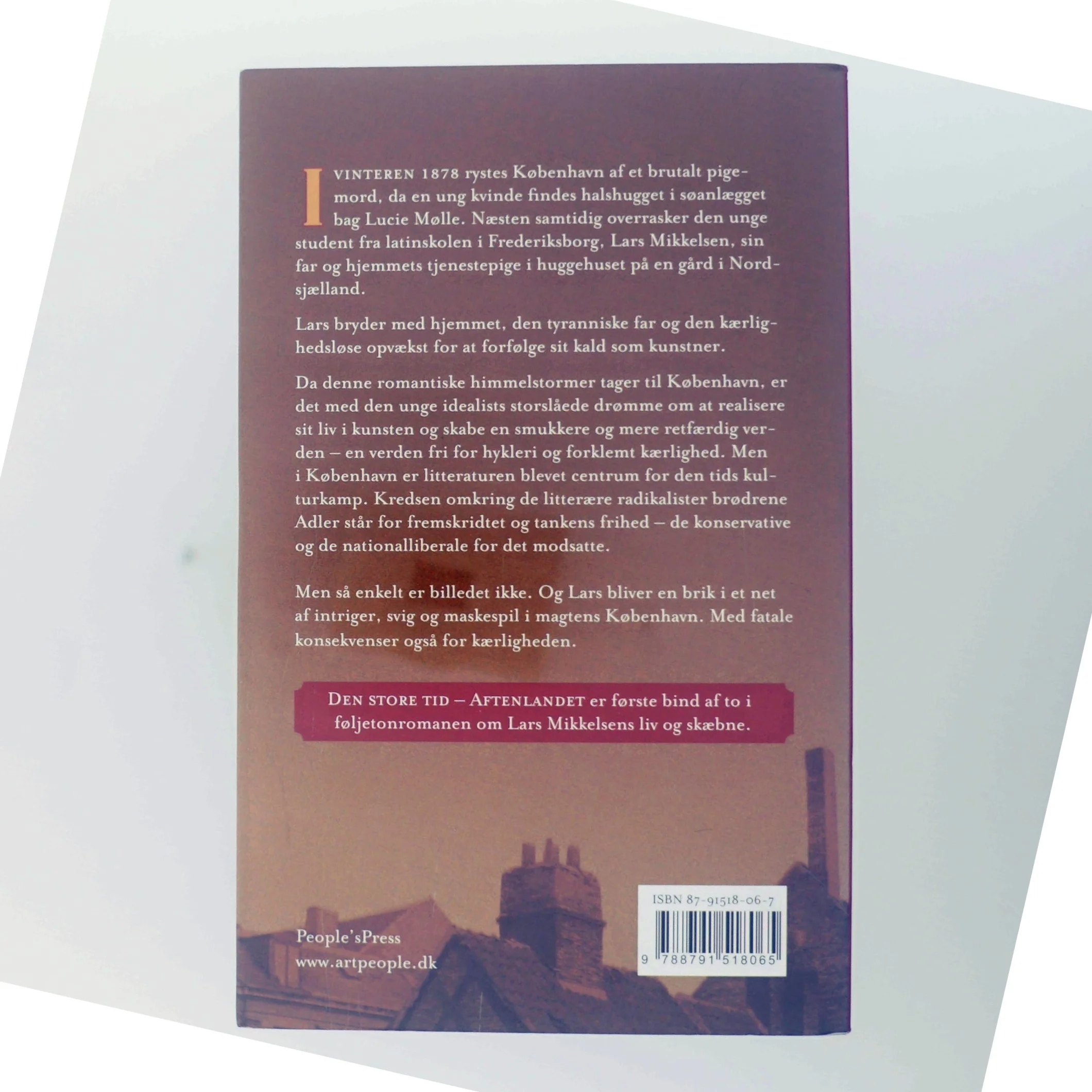 Den store tid : roman : Aftenlandet af Michael Larsen (f. 1961) (Bog)