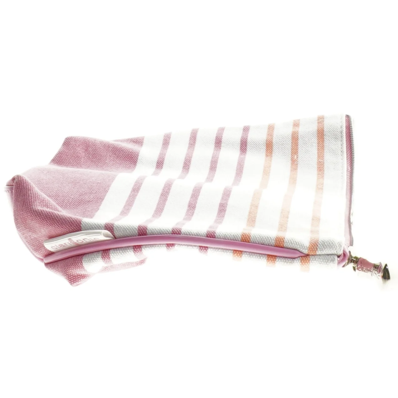 Stribet kosmetikpung (str. 26 x 17 cm)