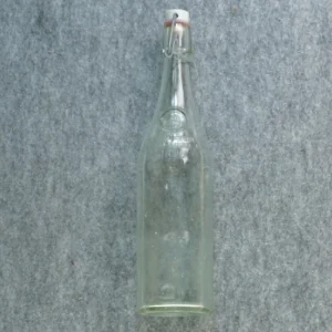 Flaske med patentprop fra Geyer Frernes (str. 32 x 8 cm)
