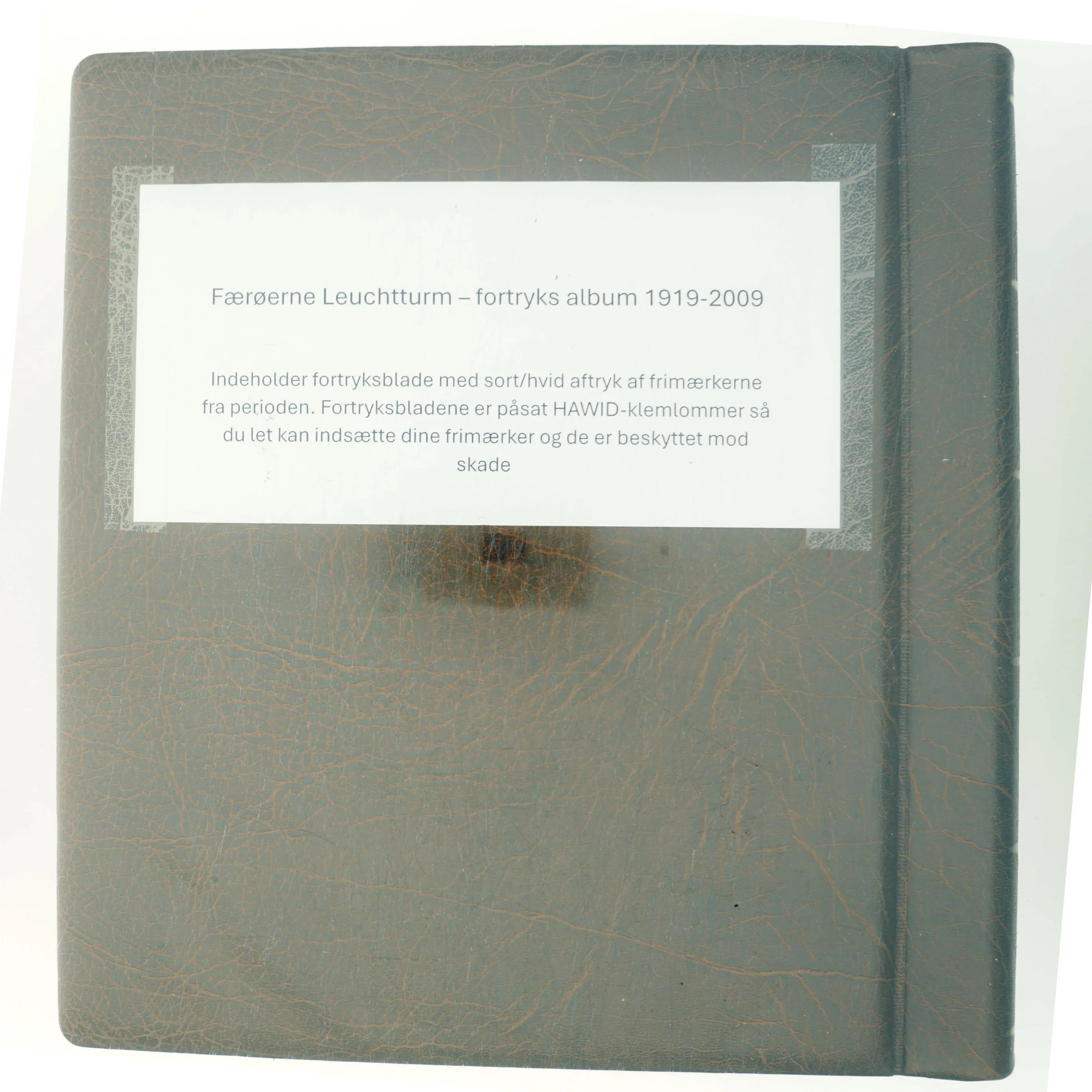 Færøerne Leuchtturm – Frimærke fortryks album 1919-2009 