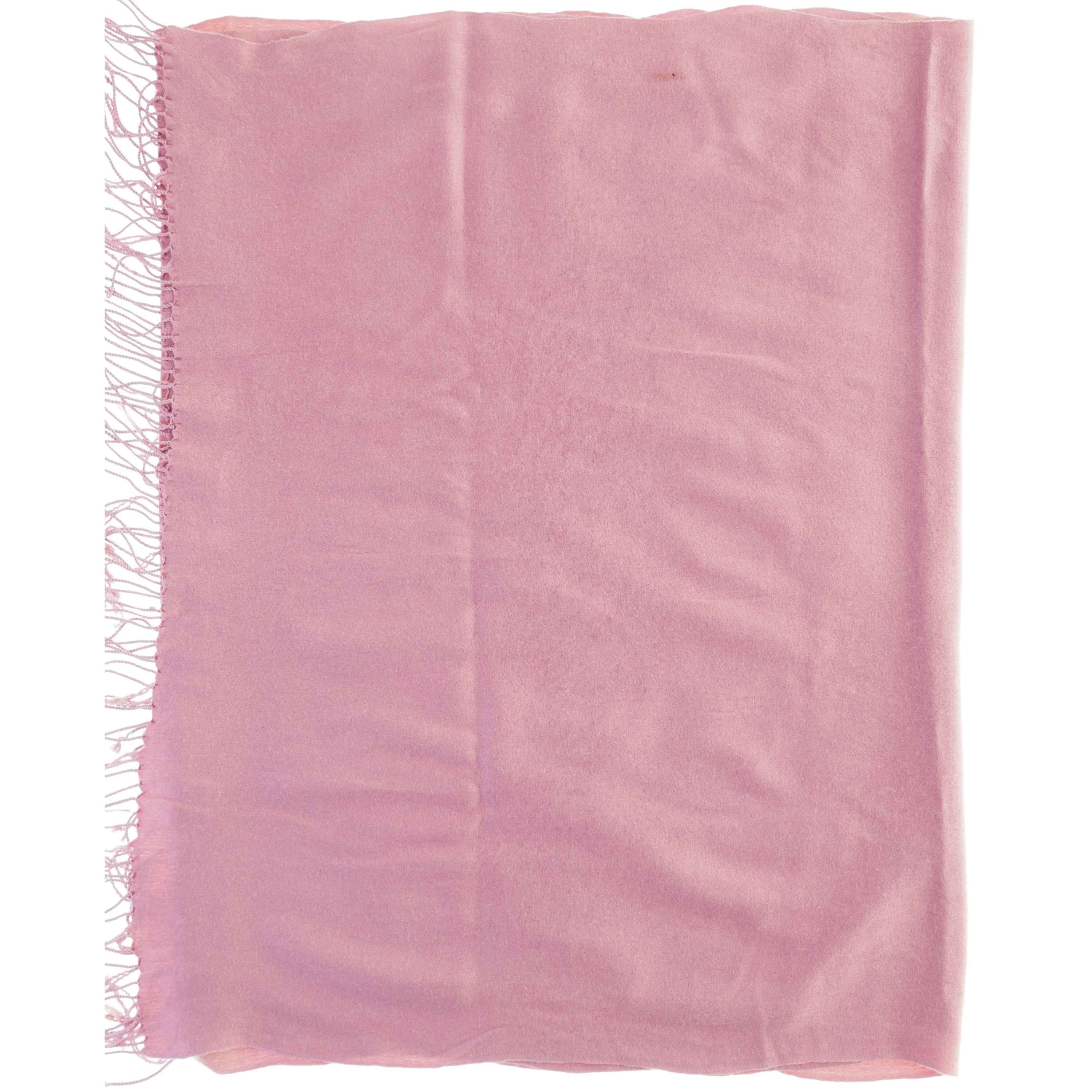 Vævet tørklæde med frynser (str. 65 x 200 cm)