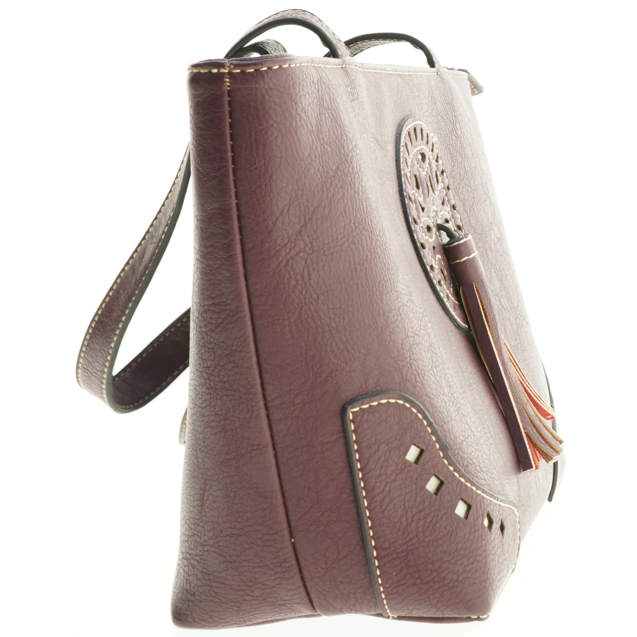 Lædertaske (str. 33 x 23 cm)