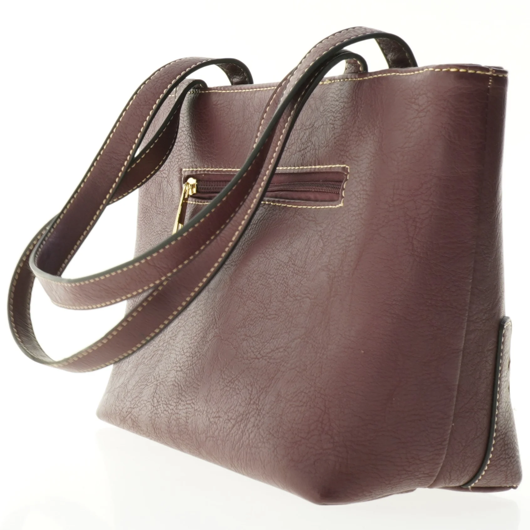 Lædertaske (str. 33 x 23 cm)