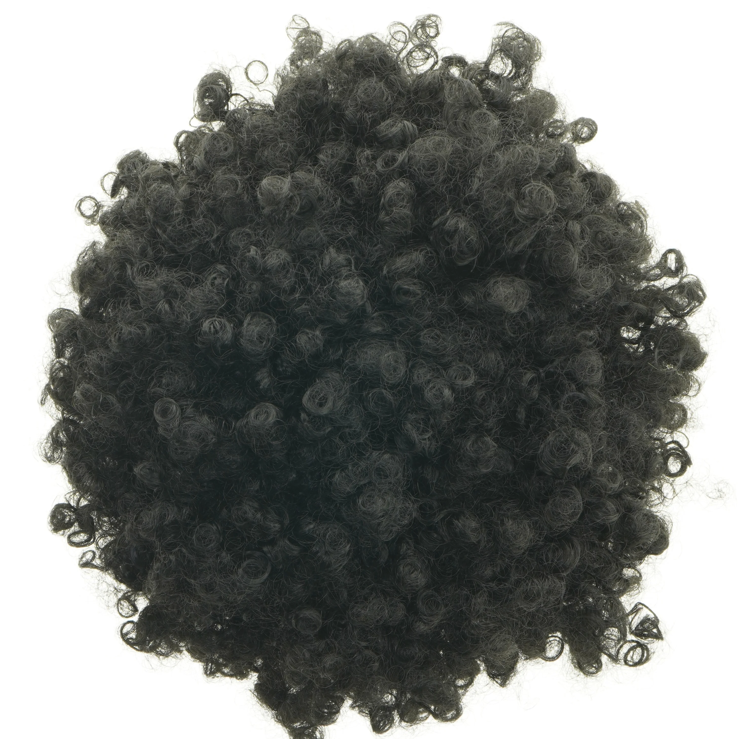 Sort paryk (str. Ø 30 cm)