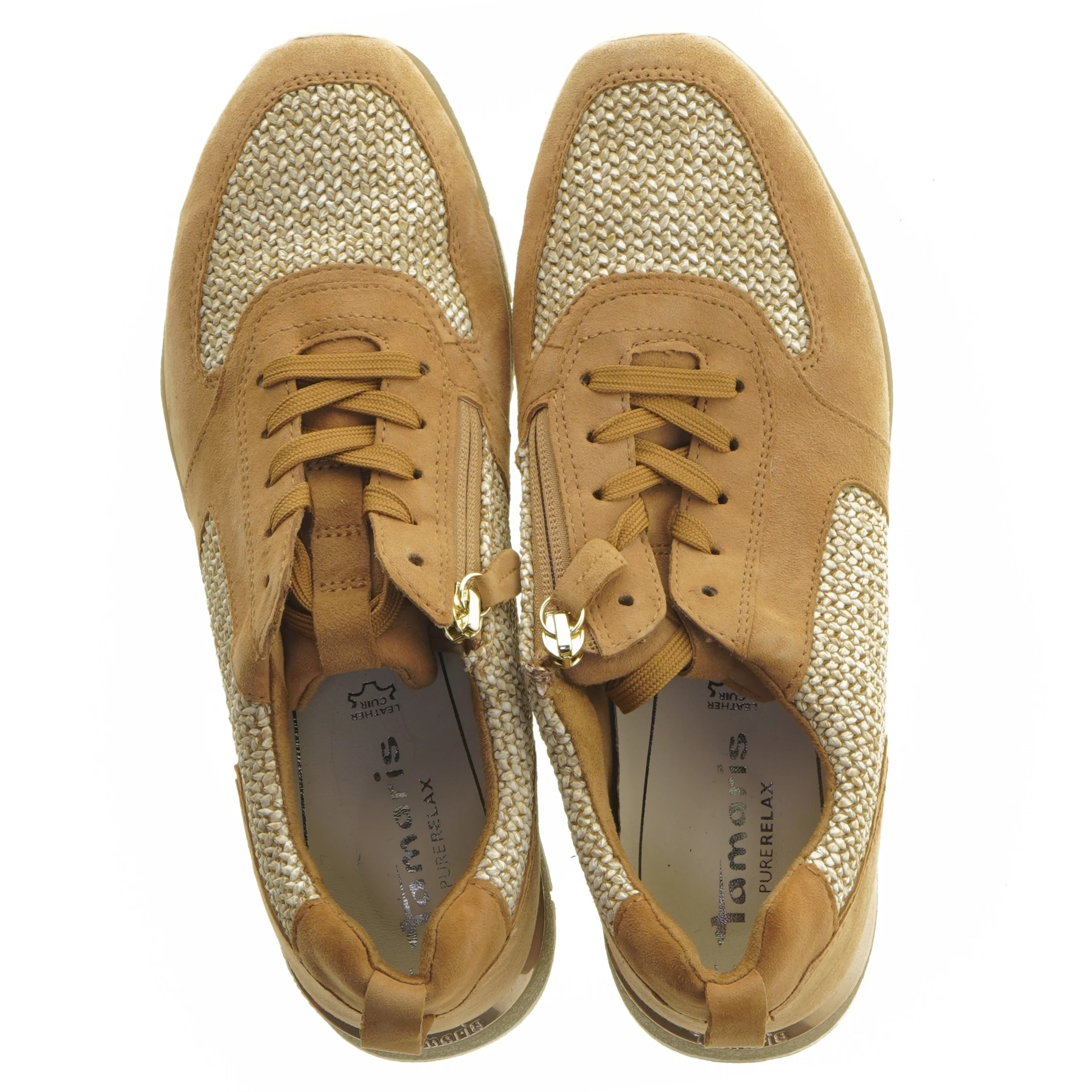 Brune damesneakers, størrelse 41 fra Tamaris (str. 41 )