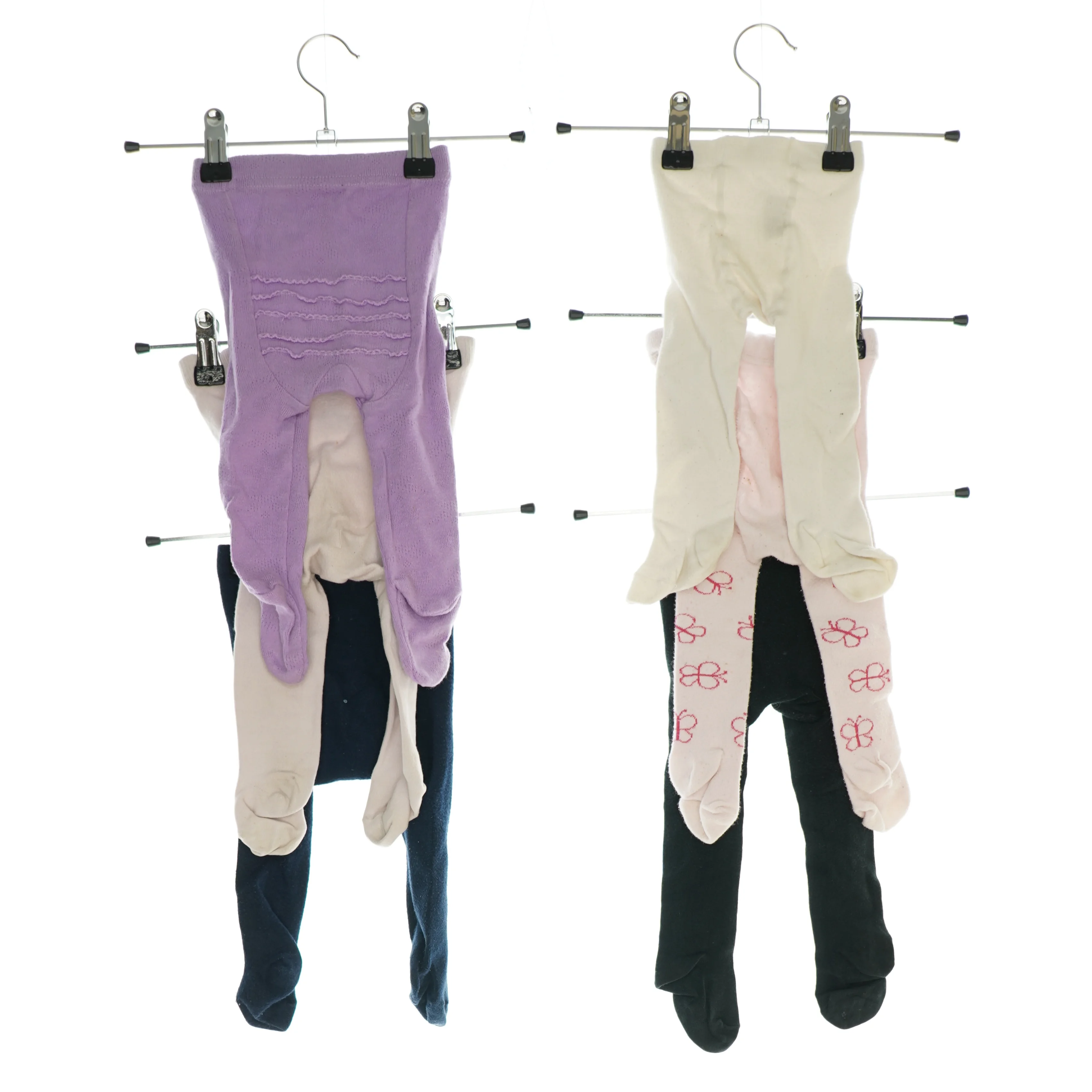 Strømpebukser (6 stk) (str. 6 til 9 mdr)