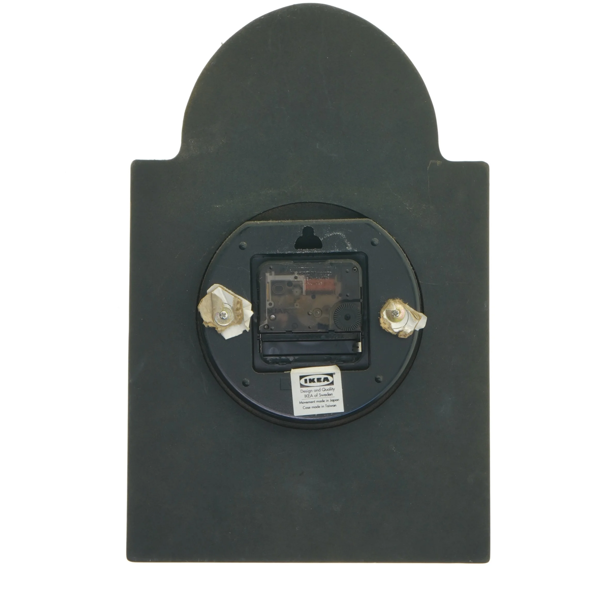 Vægur med blomsterdekoration fra IKEA (str. 30x19,5 cm)