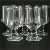 Sæt med glas (str. 5 styk, 13 cm)