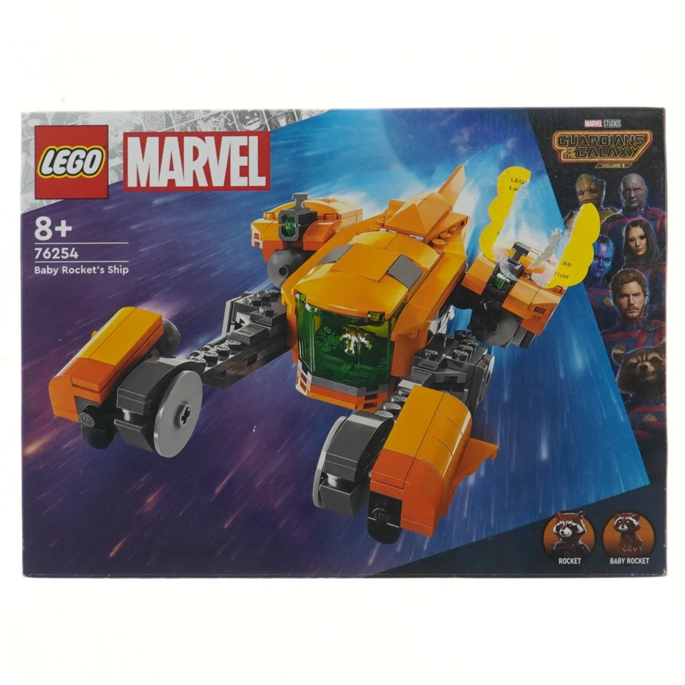 LEGO Marvel Baby Rocket's Ship fra Lego (str. 26x19 cm)