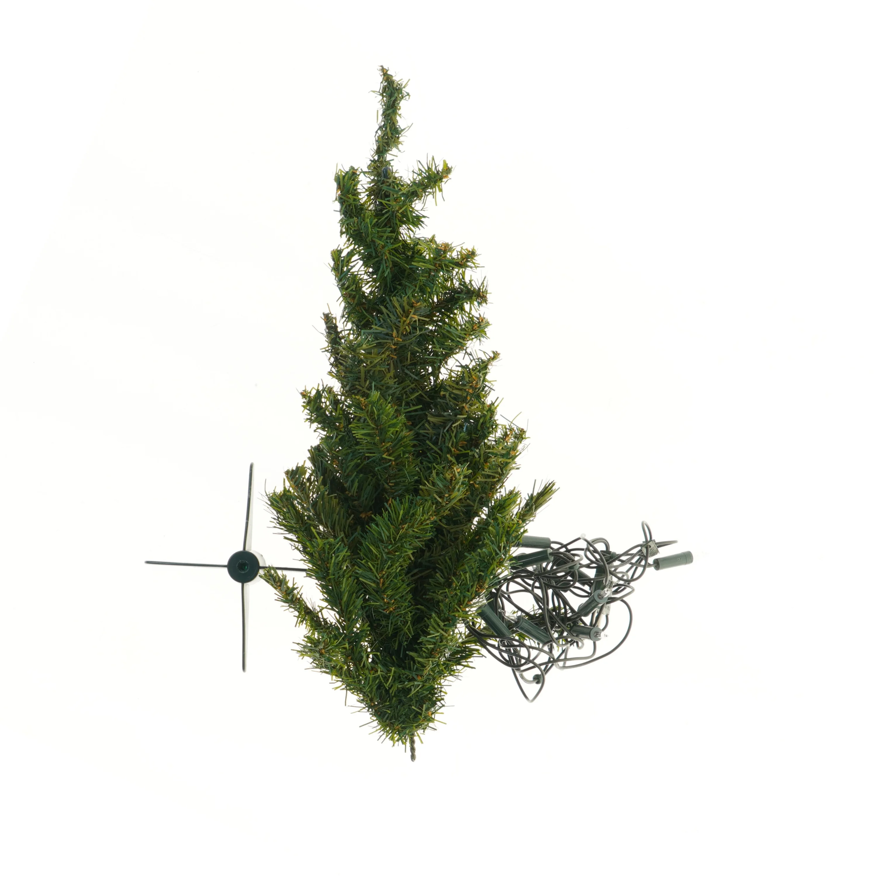 Juletræ med elektrisk belysning (str. 60 cm)