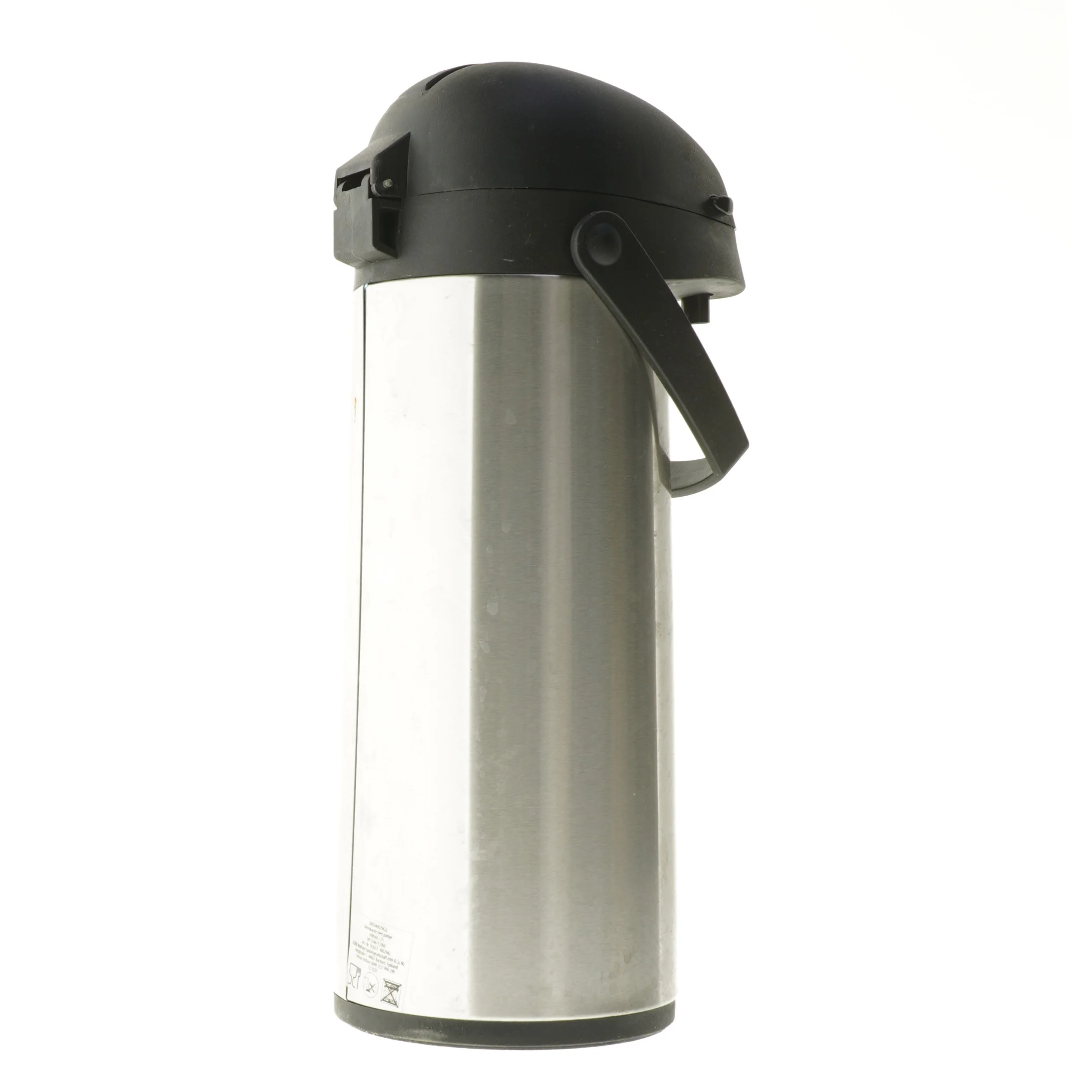 Termokande med pumpefunktion (str. Ø 13x37 cm)