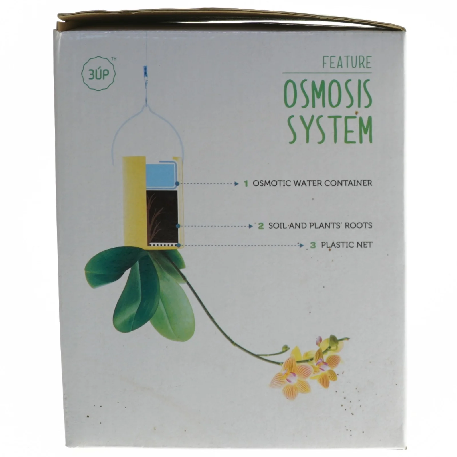 Hængende planter fra 3up (str. H. 14 cm. d. 10,5 cm. w. 900 g)