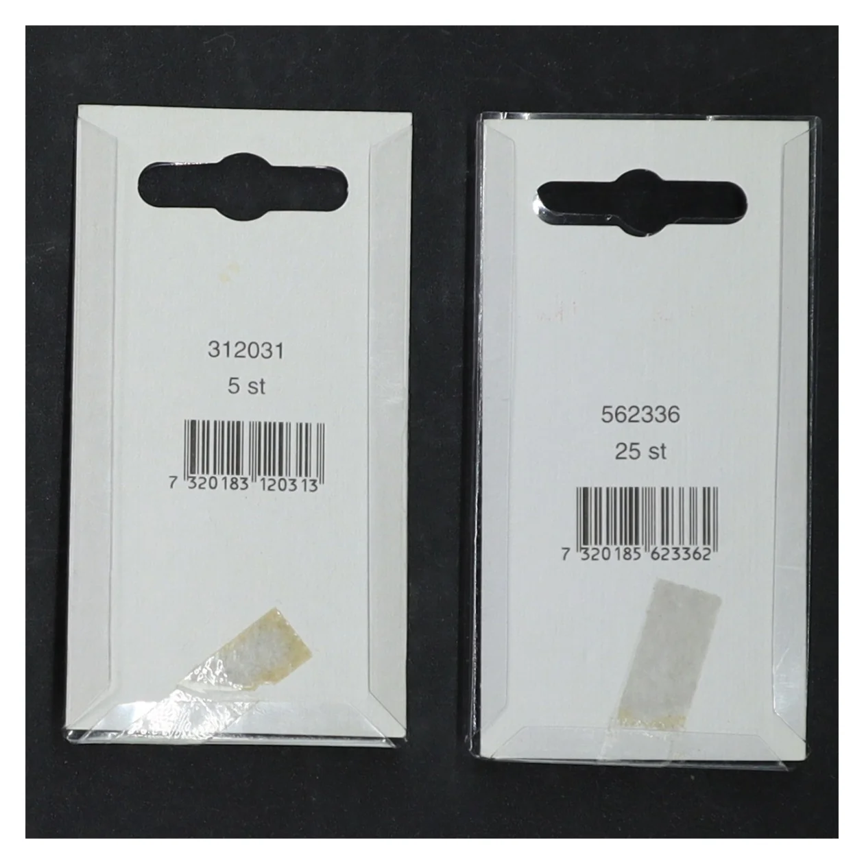 Smykkedele fra Panduro Hobby (str. 25 styk. og 5 styk)