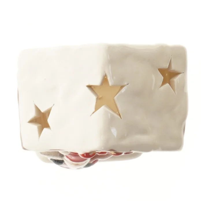 Juledekoration med nissemotiv (str. 23 cm)