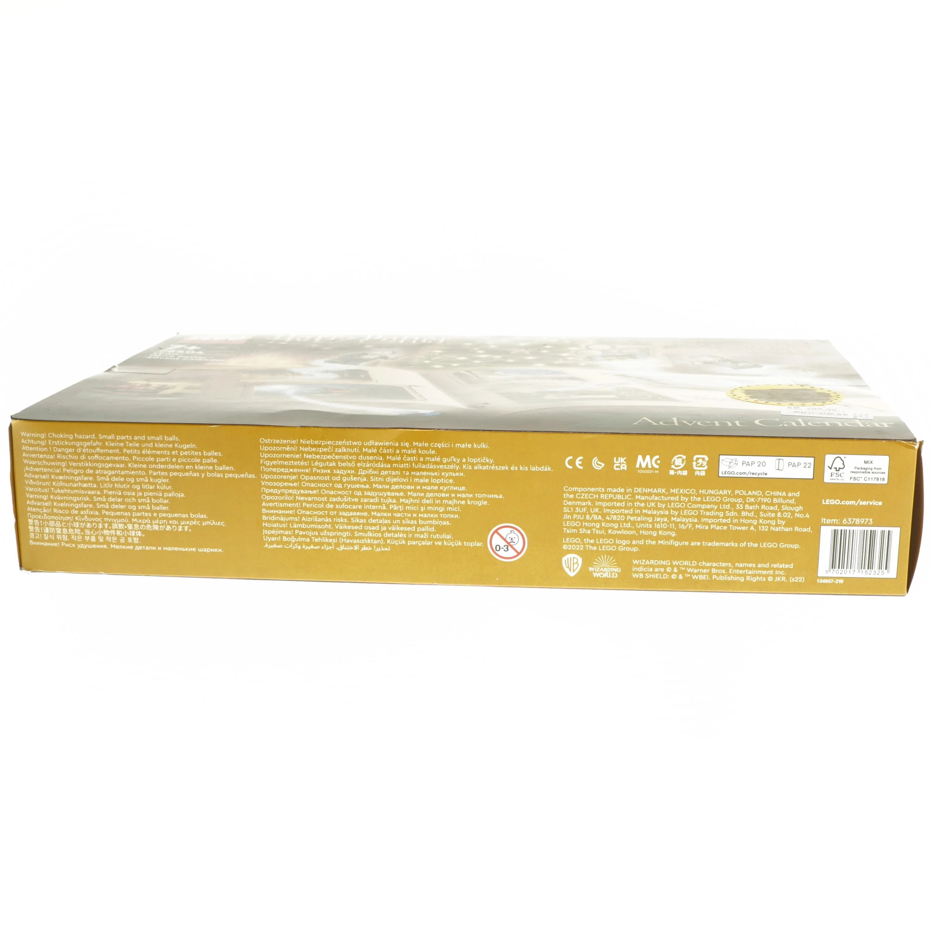 LEGO Harry Potter julekalender fra LEGO (str. 26x7x38 cm)