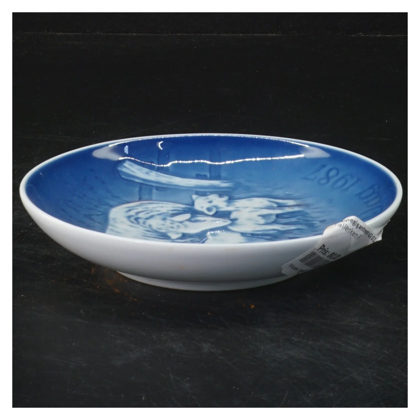 B&G mors dags tallerken 1987 fra Bing & Grøndahl (str. Ø 15 cm)