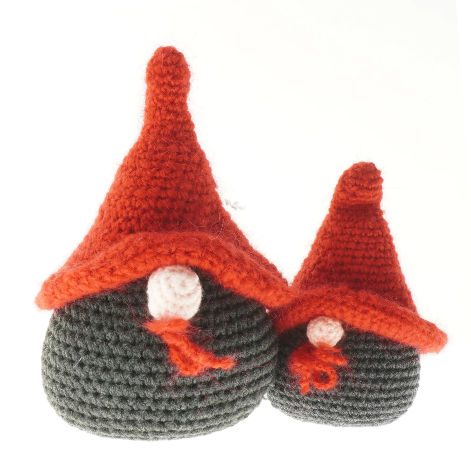 Hæklede nisser og julepynt