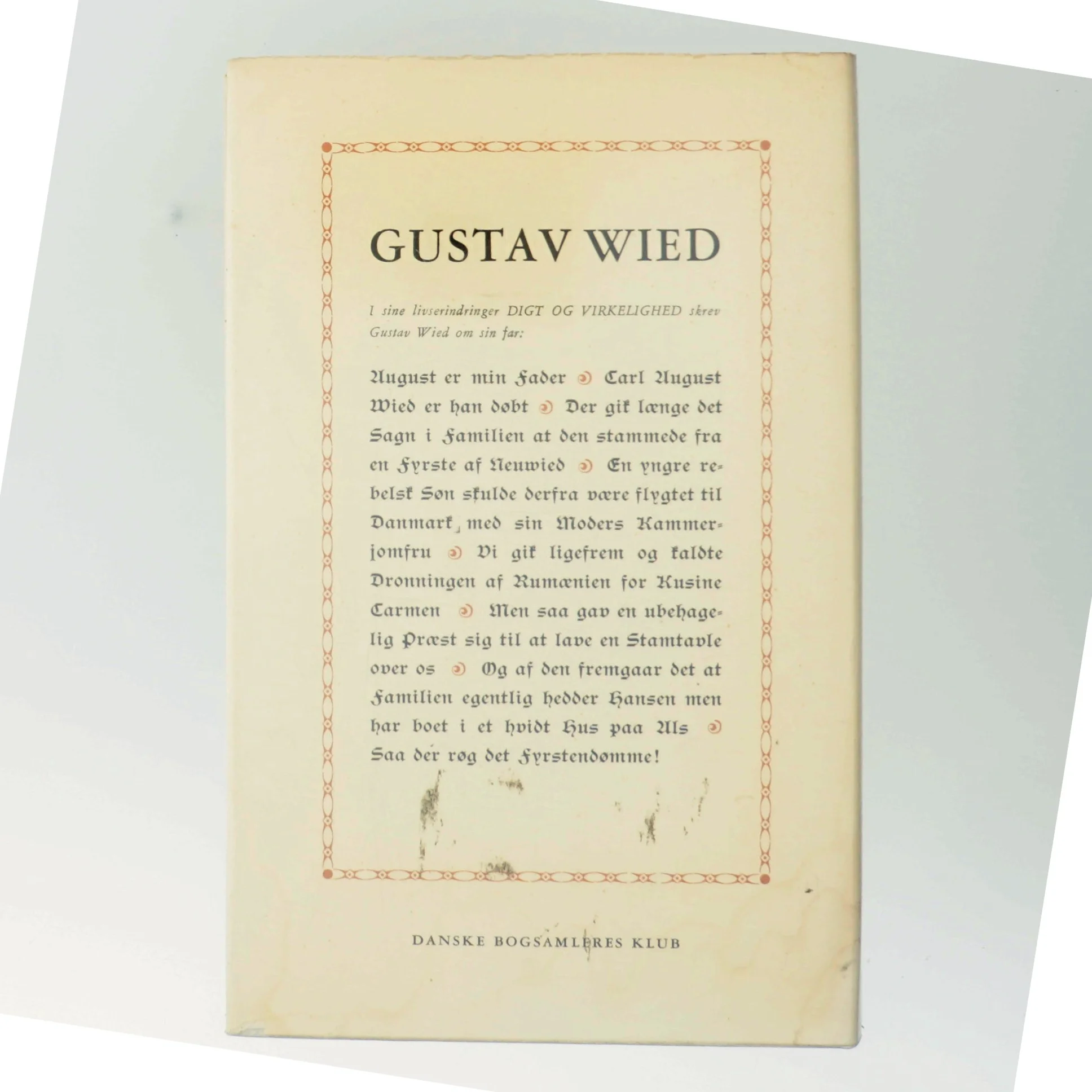 Slægten: Fædrene æde druer af Gustav Wied (Bog)