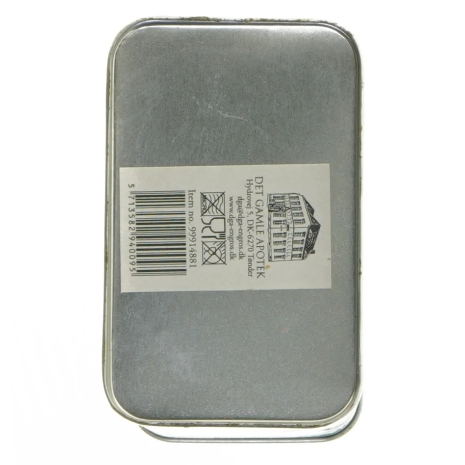 Rektangulær dåse med skibsdesign fra Det Gamle Apotek (str. 16x9,5x6 cm)