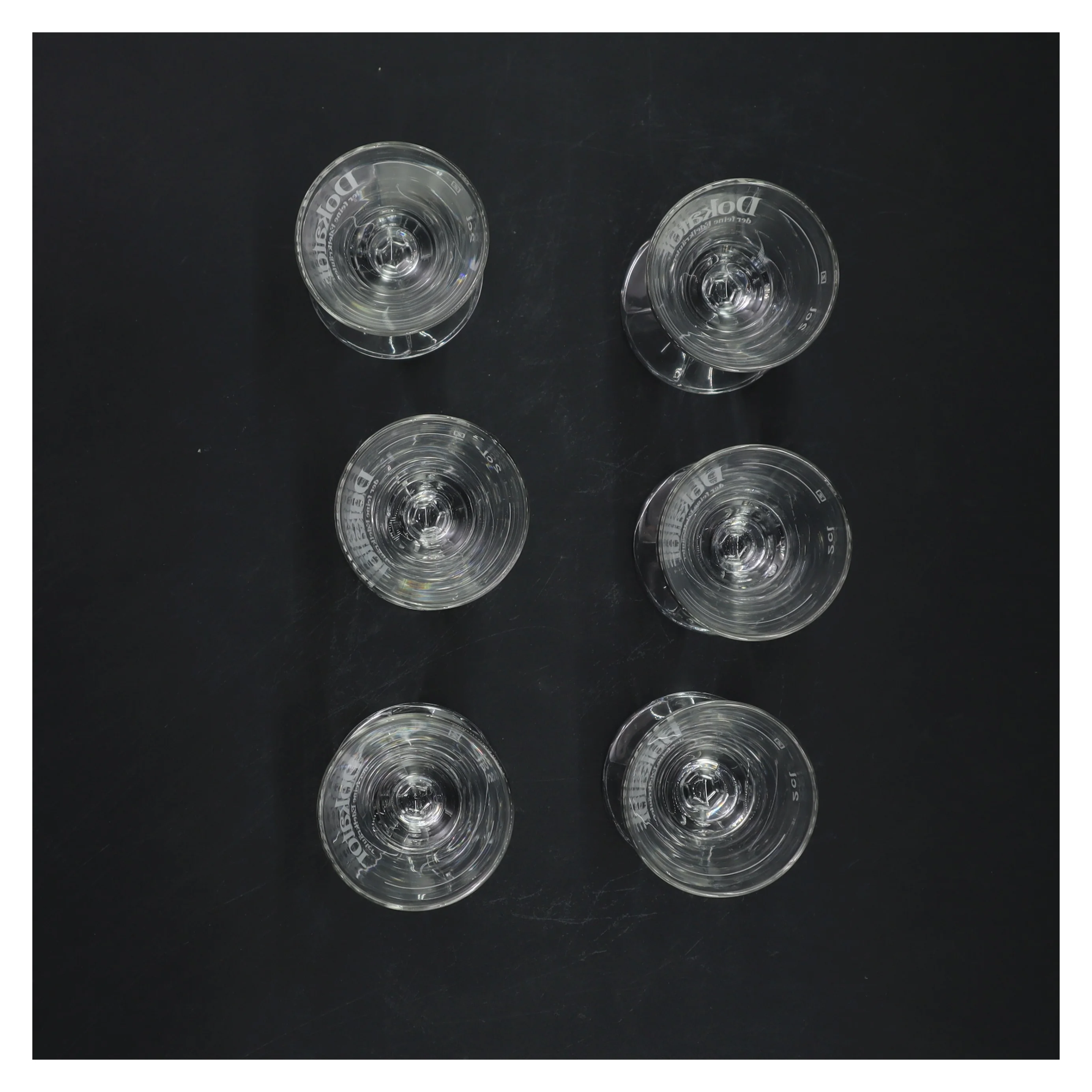 Sæt med 6 glas (str. Ø 5xh9 cm)