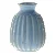 Lille blå vase (str. 9 cm)