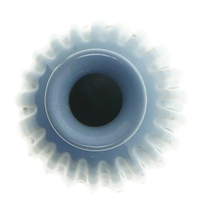 Lille blå vase (str. 9 cm)